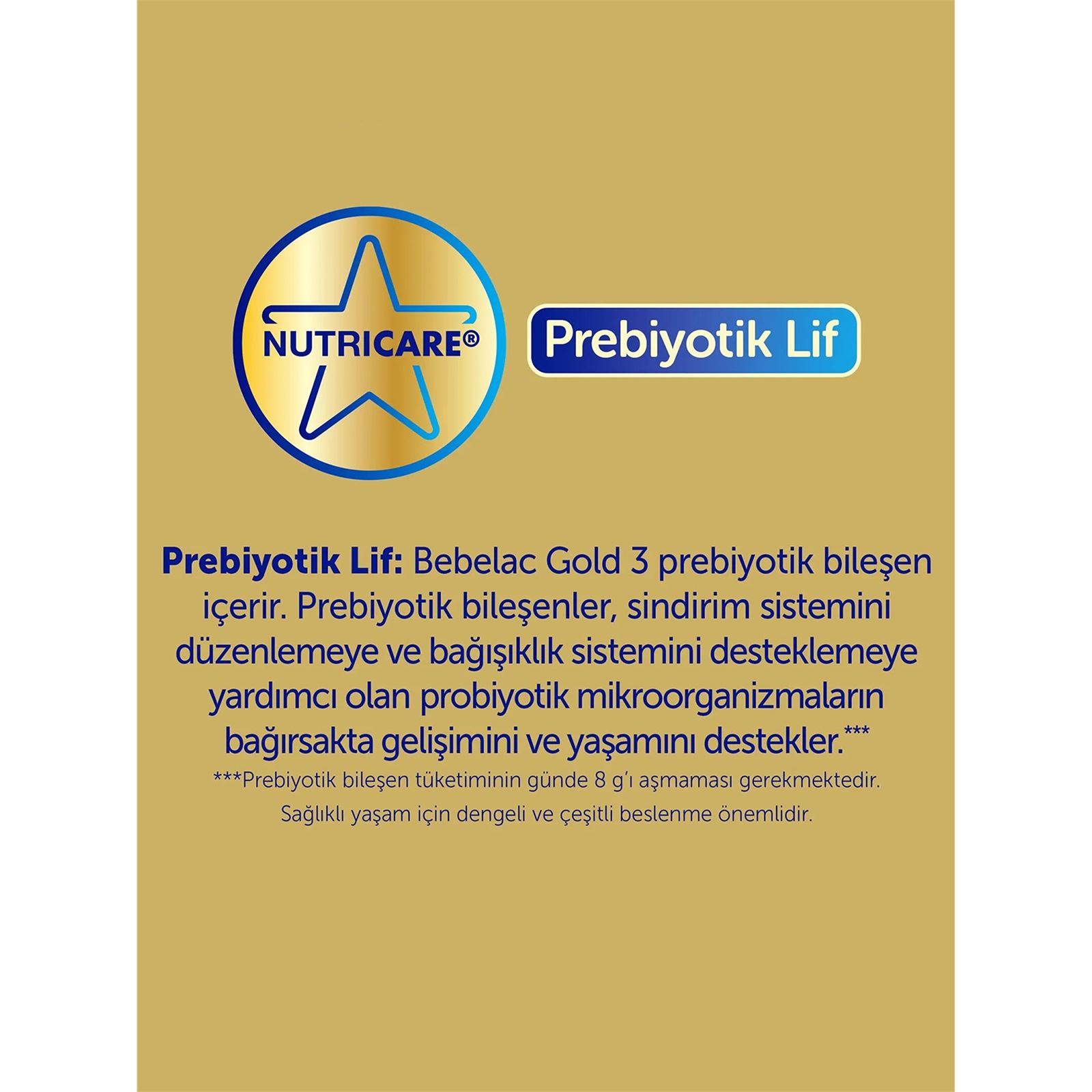 Bebelac Gold 3 Vitamin Prebiyotik 350 Gr