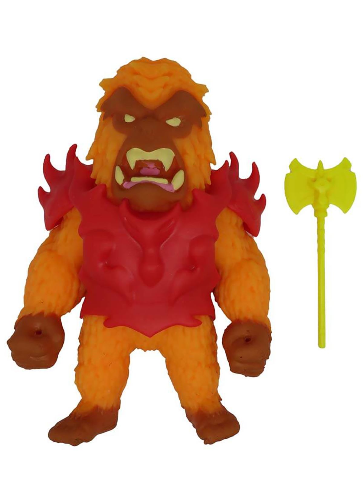 Sunman Monster Flex Combat Süper Esnek Figür 15 Cm Turuncu-Kırmızı
