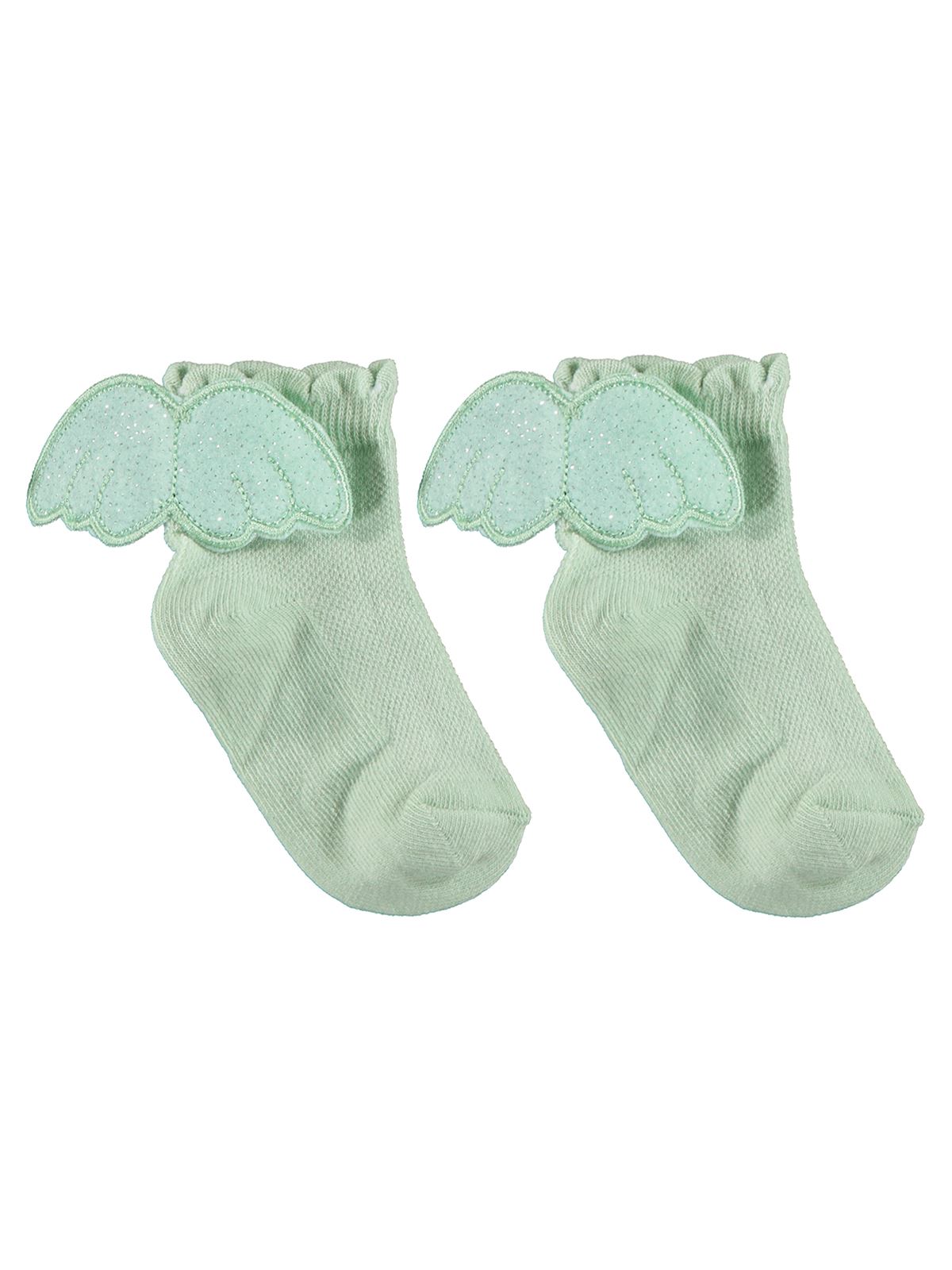 Katamino Kız Çocuk Soket Çorap 1-7 Yaş Yeşil 