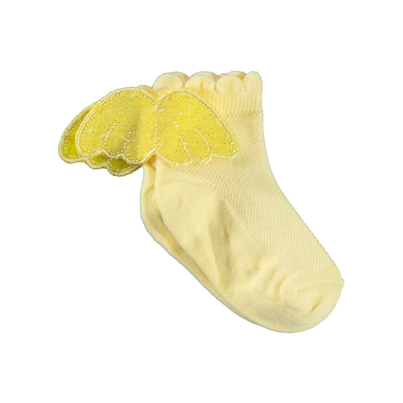 Katamino Kız Çocuk Soket Çorap 1-7 Yaş Sarı 