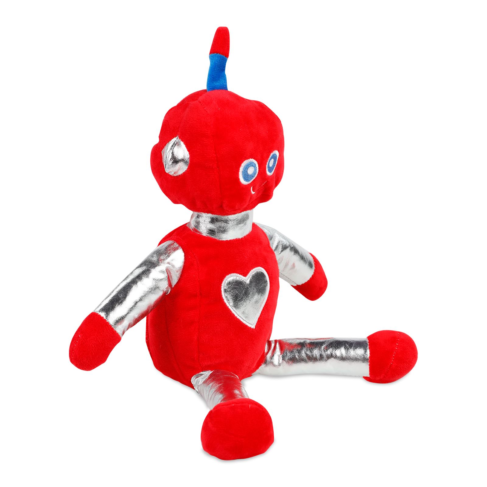 Halley Oyuncak Peluş Robotlar 35 cm Kırmızı