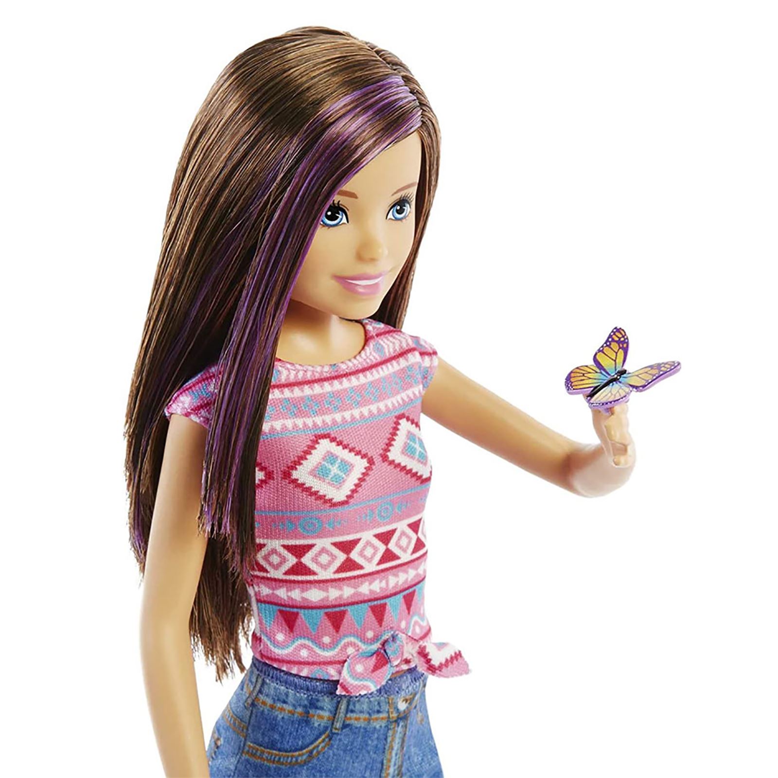 Barbie'nin Kız Kardeşleri Kampa Gidiyor Oyun Seti Pembe