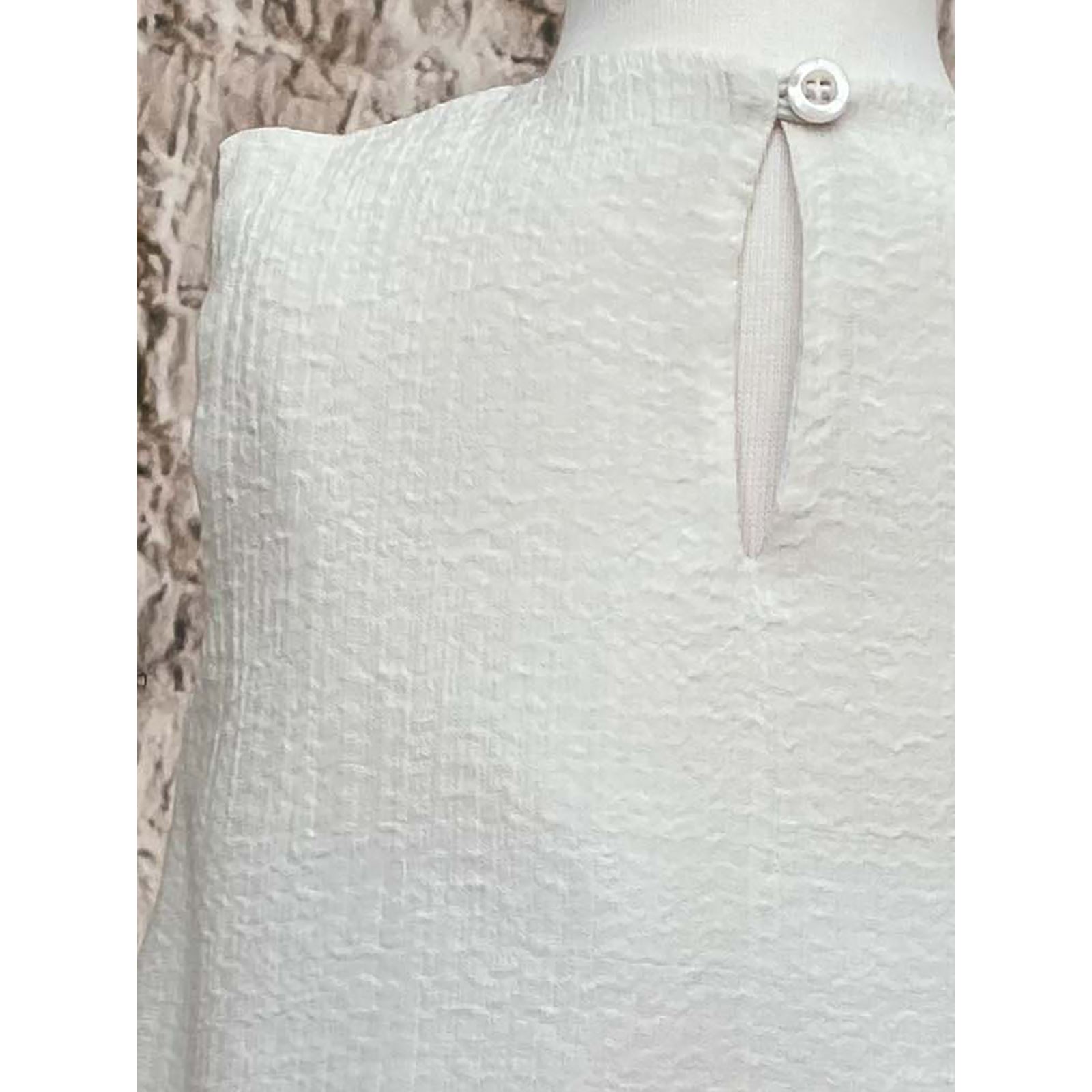 Shecco Babba Kız Çocuk Eteği Fırfırlı Elbise 6-10 Yaş Beyaz