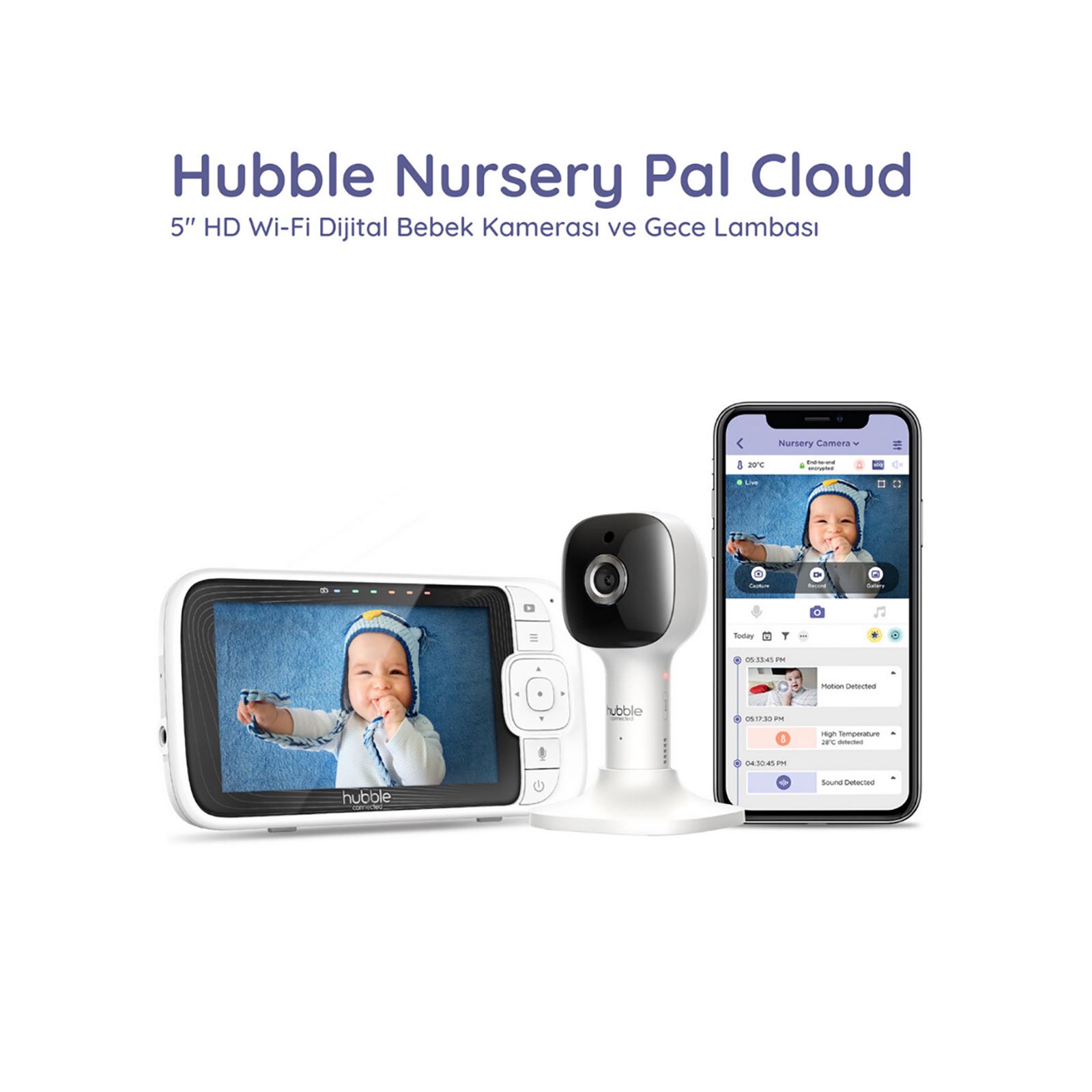 Hubble Nursery Pal Cloud Wifi Connect 5