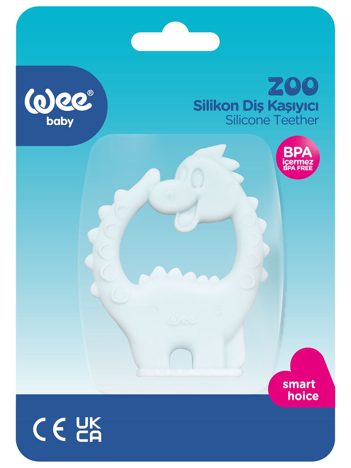 Wee Baby Zoo Diş Kaşıyıcı Mavi