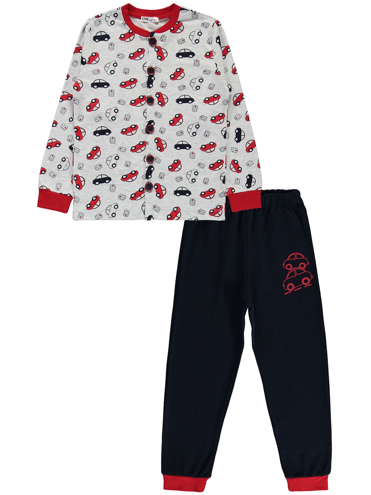 Civil Boys Erkek Çocuk Pijama Takımı 6-9 Yaş Lacivert