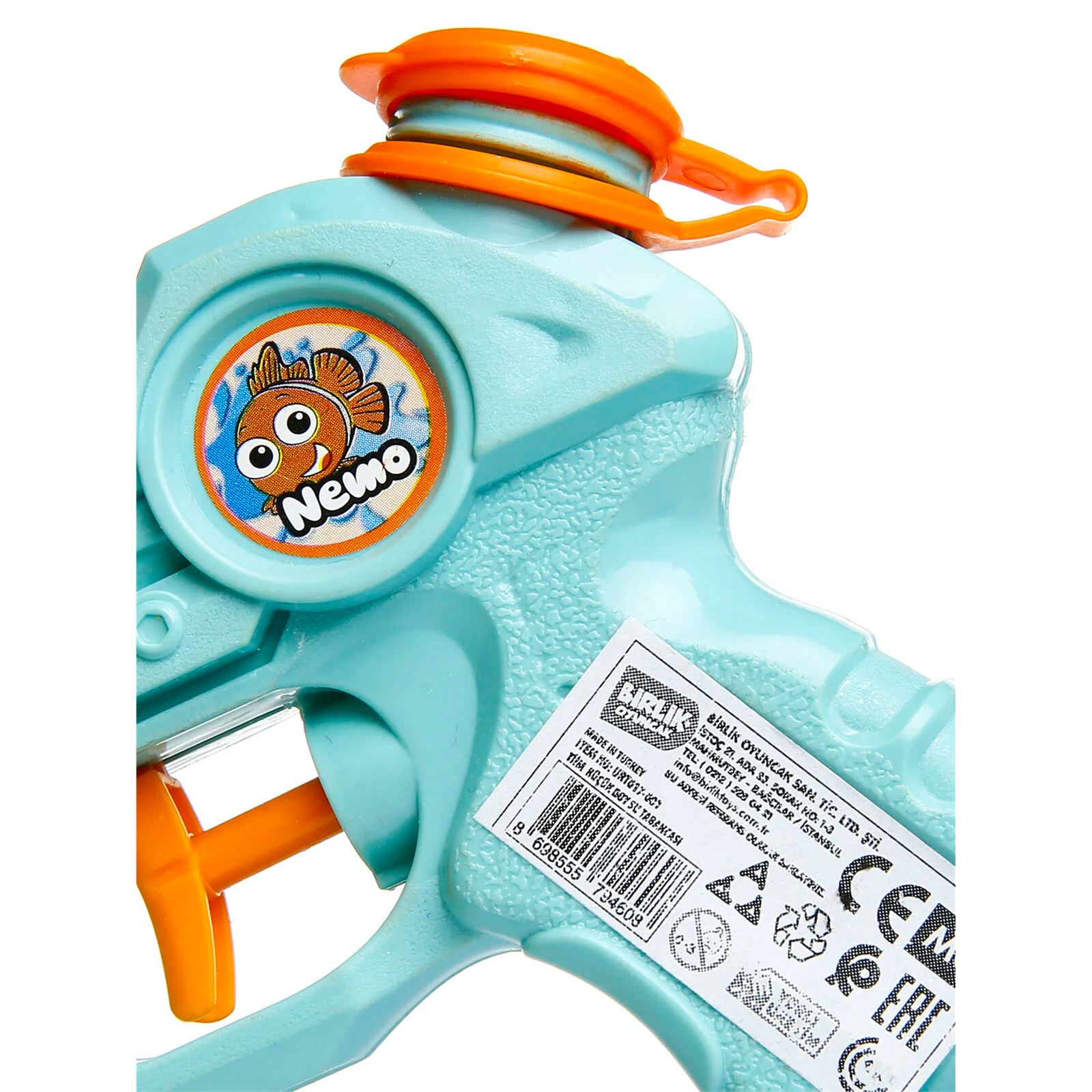 Birlik Oyuncak Timm Water Blaster Nemo Küçük Boy Su Tabancası Kırmızı