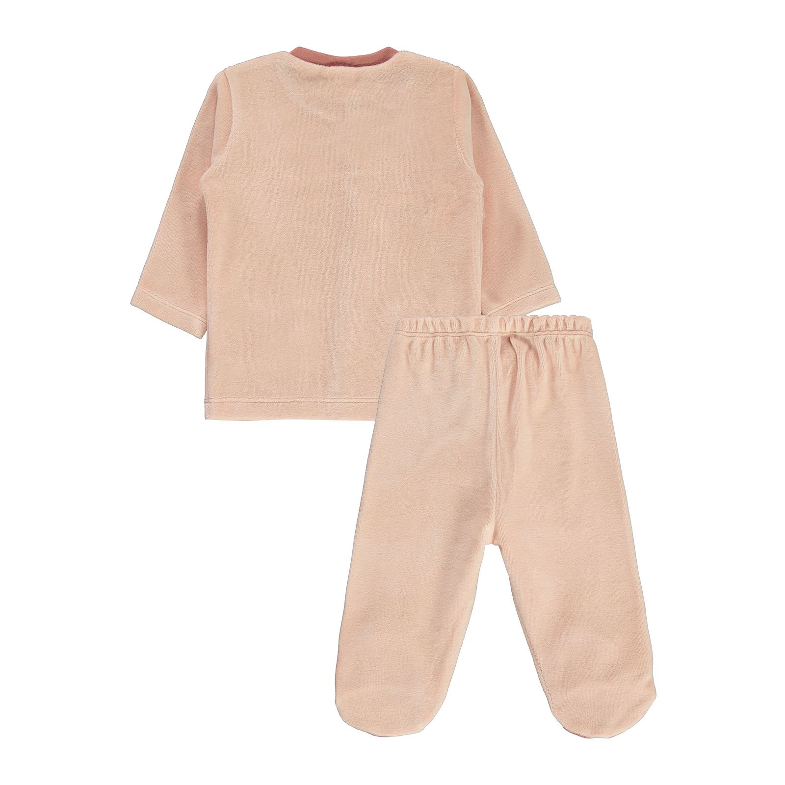 Civil Baby Kız Bebek Pijama Takımı 3-9 Ay Pembe