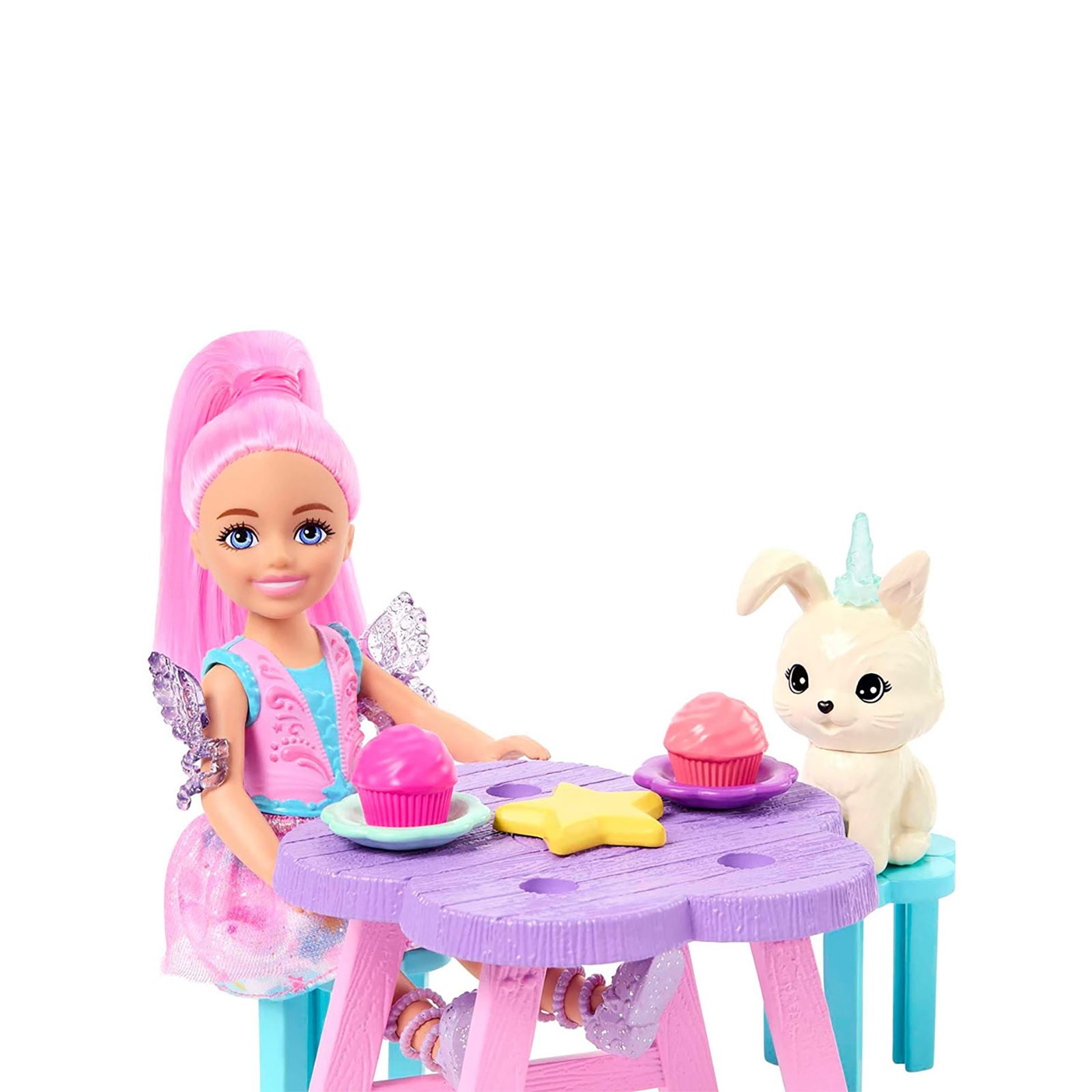 Barbie A Touch Of Magic Chelsea Ve Pegasus Oyun Seti Pembe