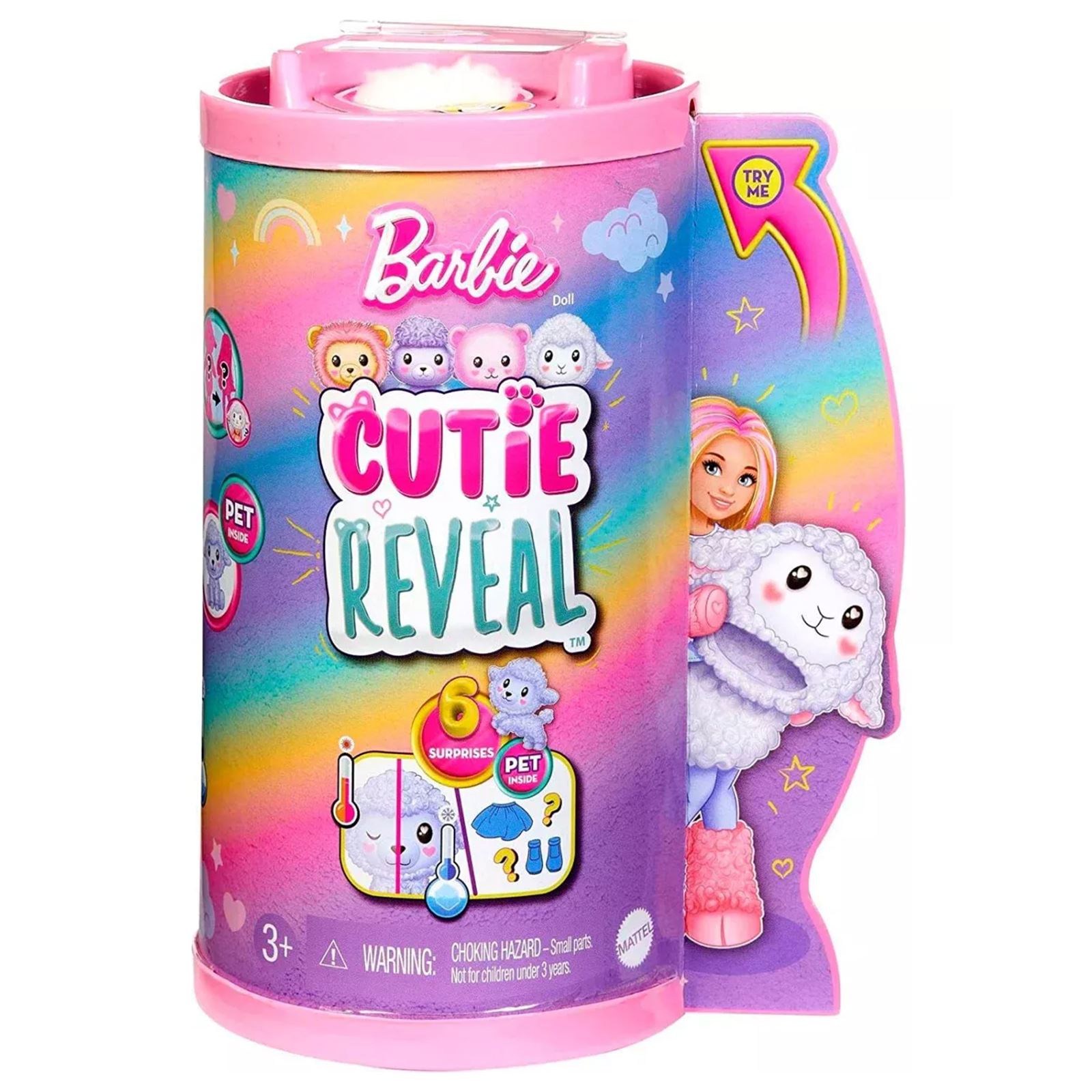 Barbie Cutie Reveal Chelsea Sevimli Kostüm Bebekler Serisi Karışık Renkli