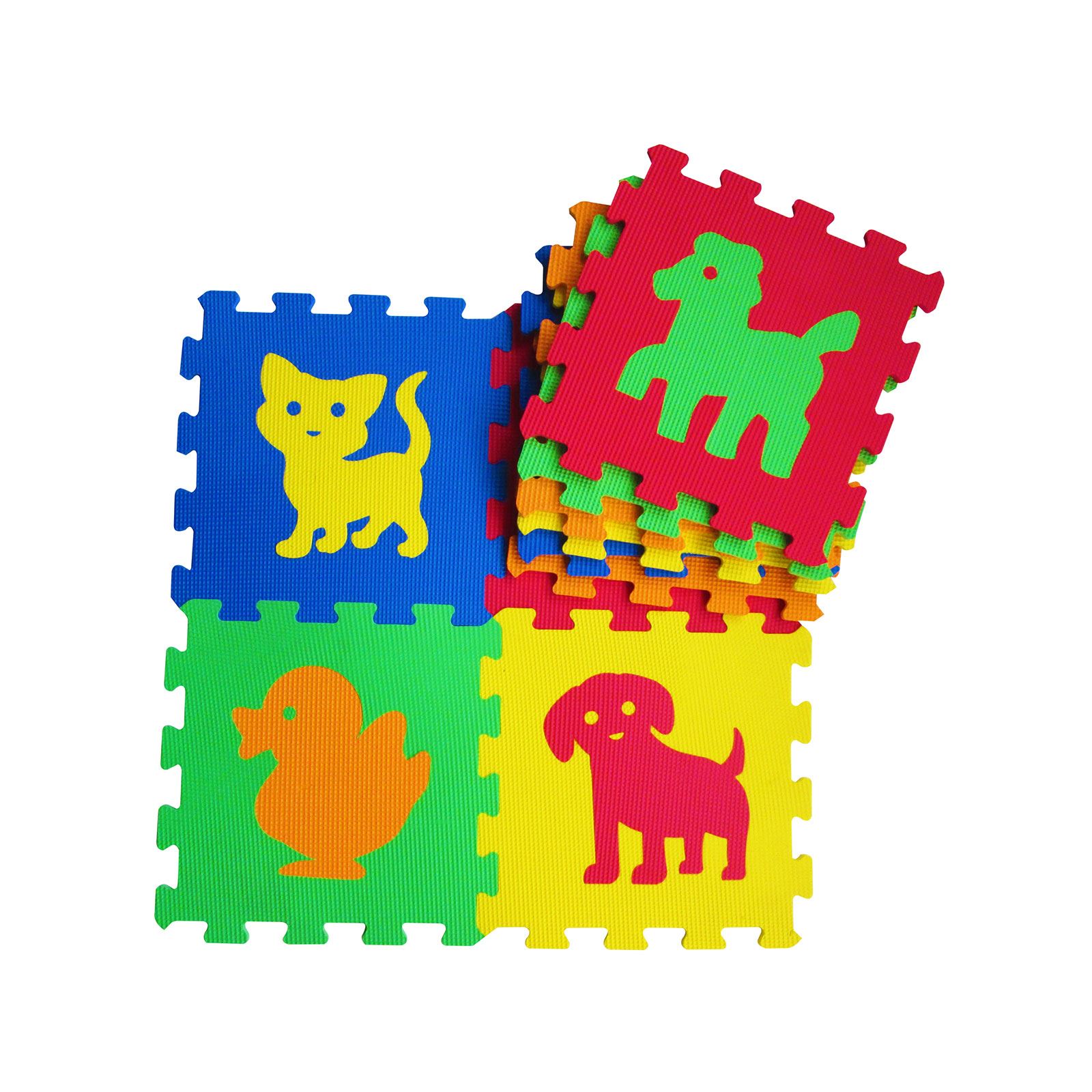 Akar Oyuncak Eco Eva Oyun Matı Hayvanlar 33x33 Cm Renkli