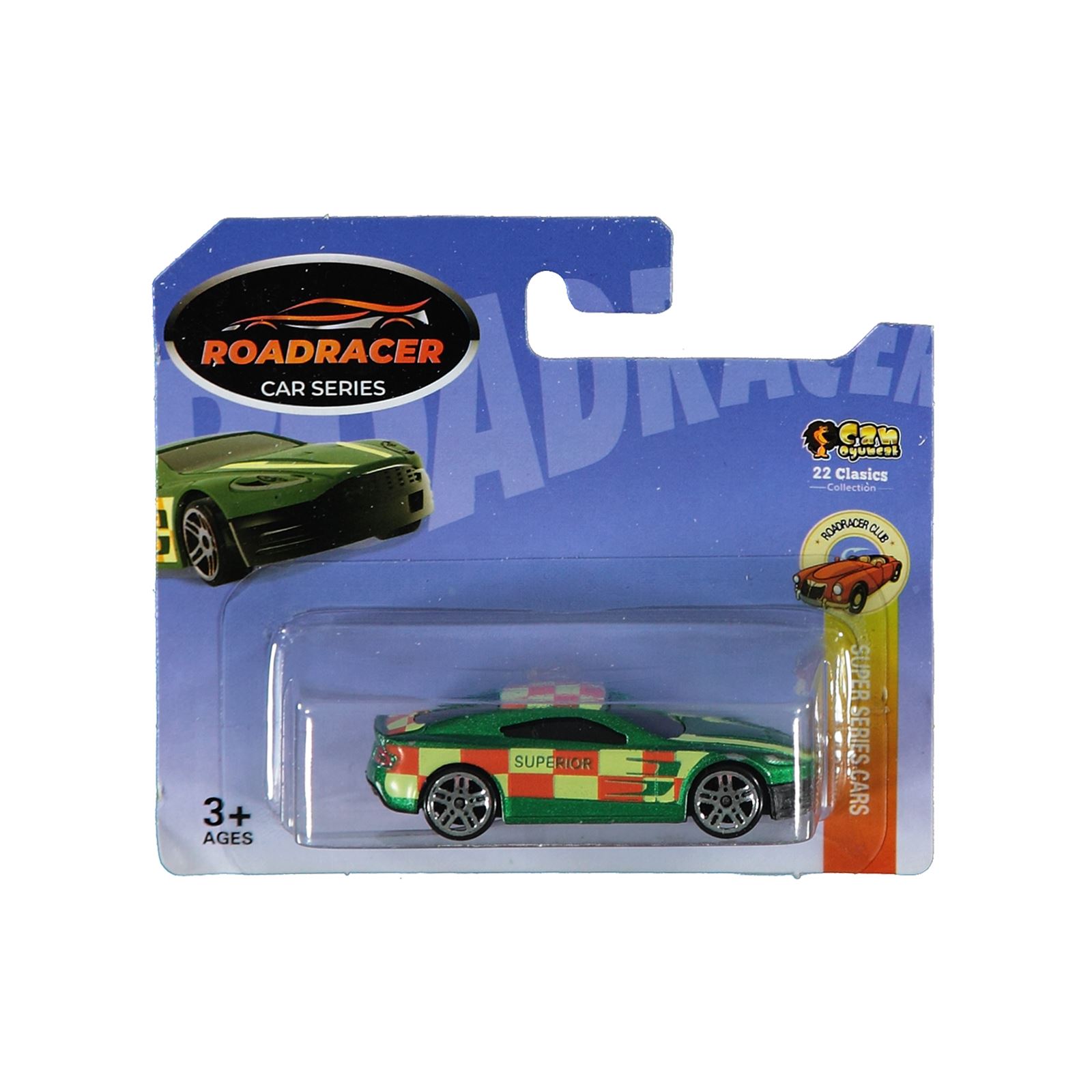 Can Oyuncak Roadracer Car Series Arabalar Yeşil