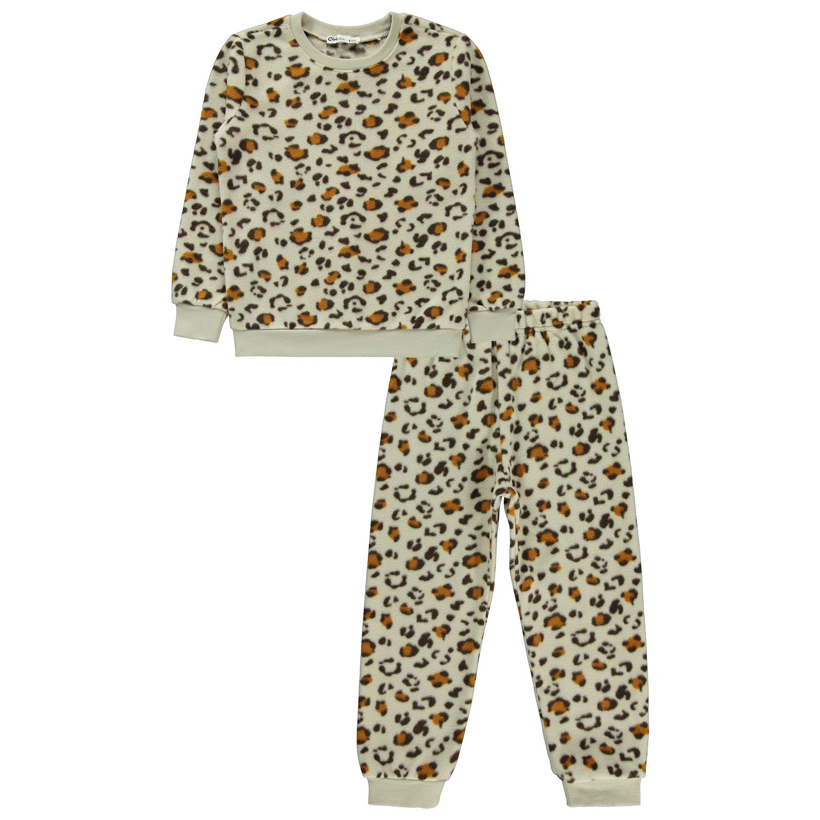 Civil Girls Kız Çocuk Pijama Takımı 6-9 Yaş Fil Dişi