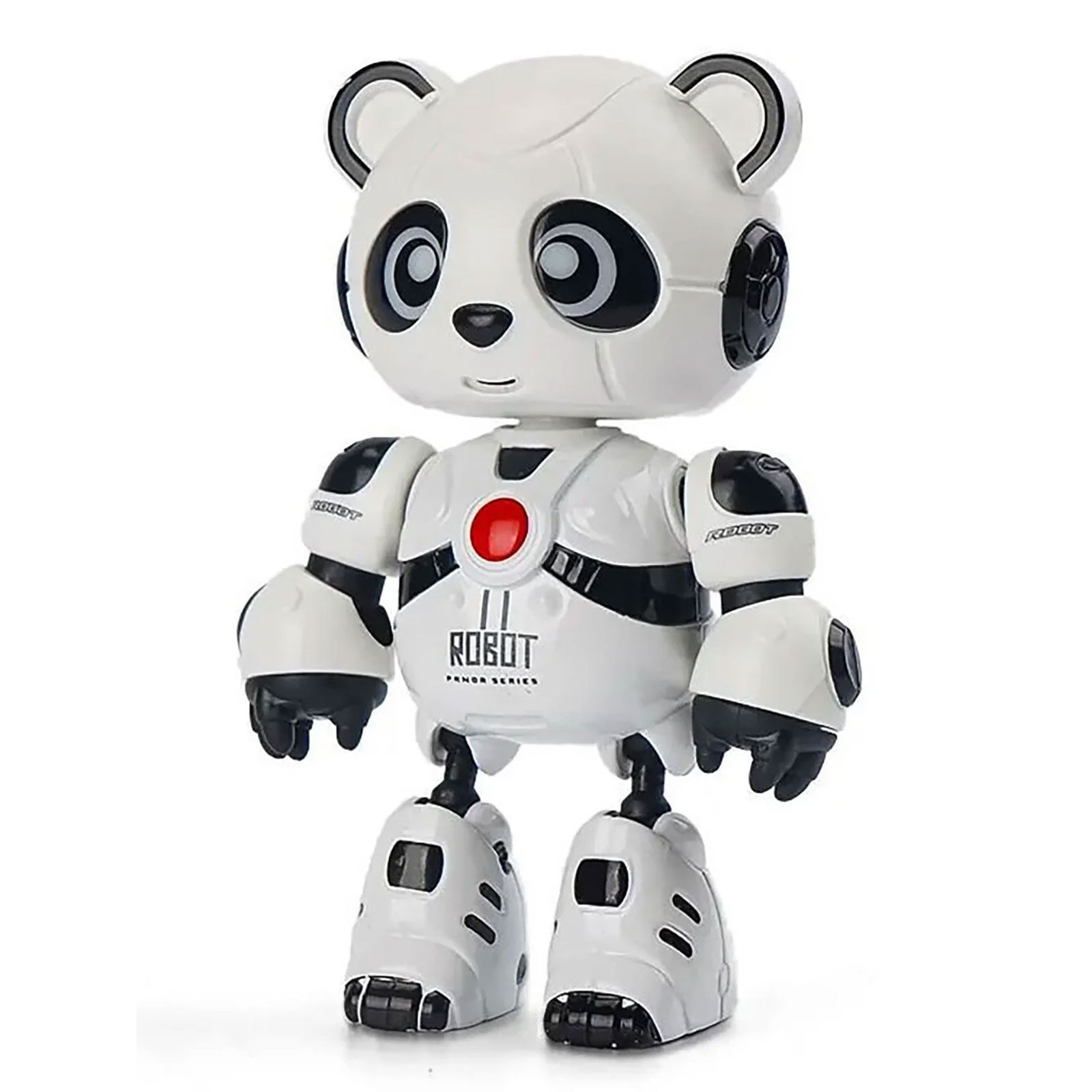 Vardem Şarjlı Müzikli İnteraktif Robot Panda Beyaz