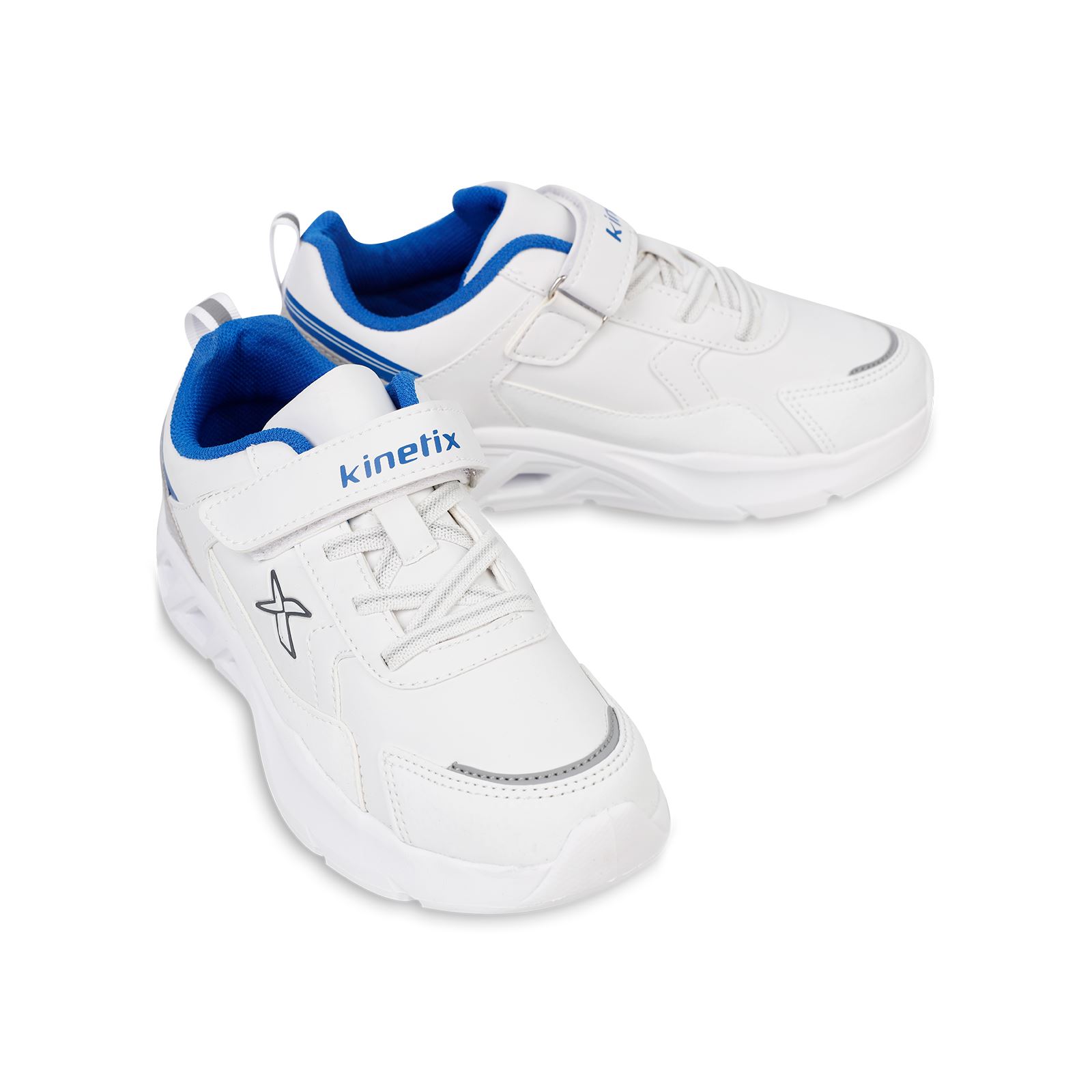 Kinetix Erkek Çocuk Spor Ayakkabı 32-37 Numara Beyaz