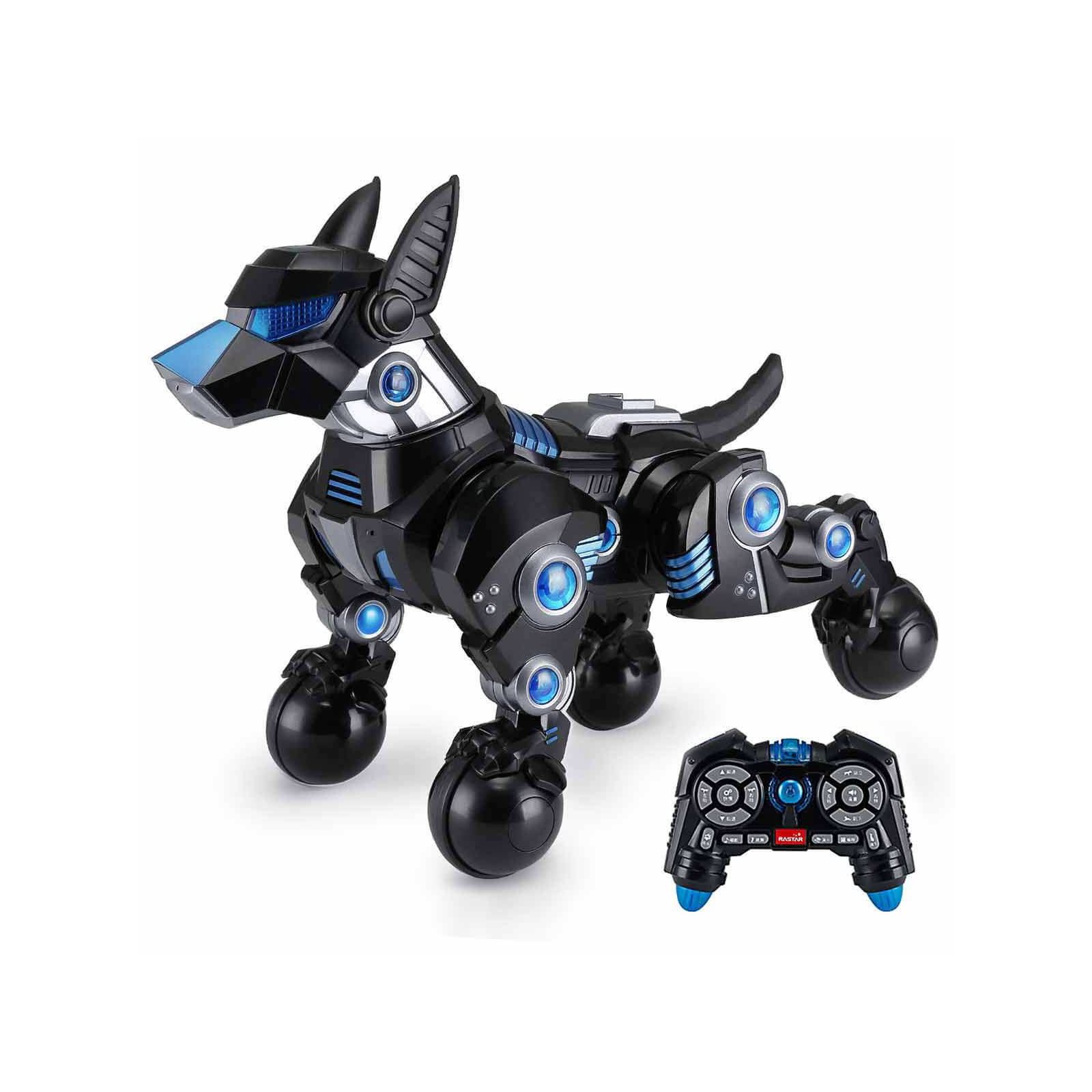 Rastar Dogo Sesli Ve Işıklı Robot Köpek Siyah