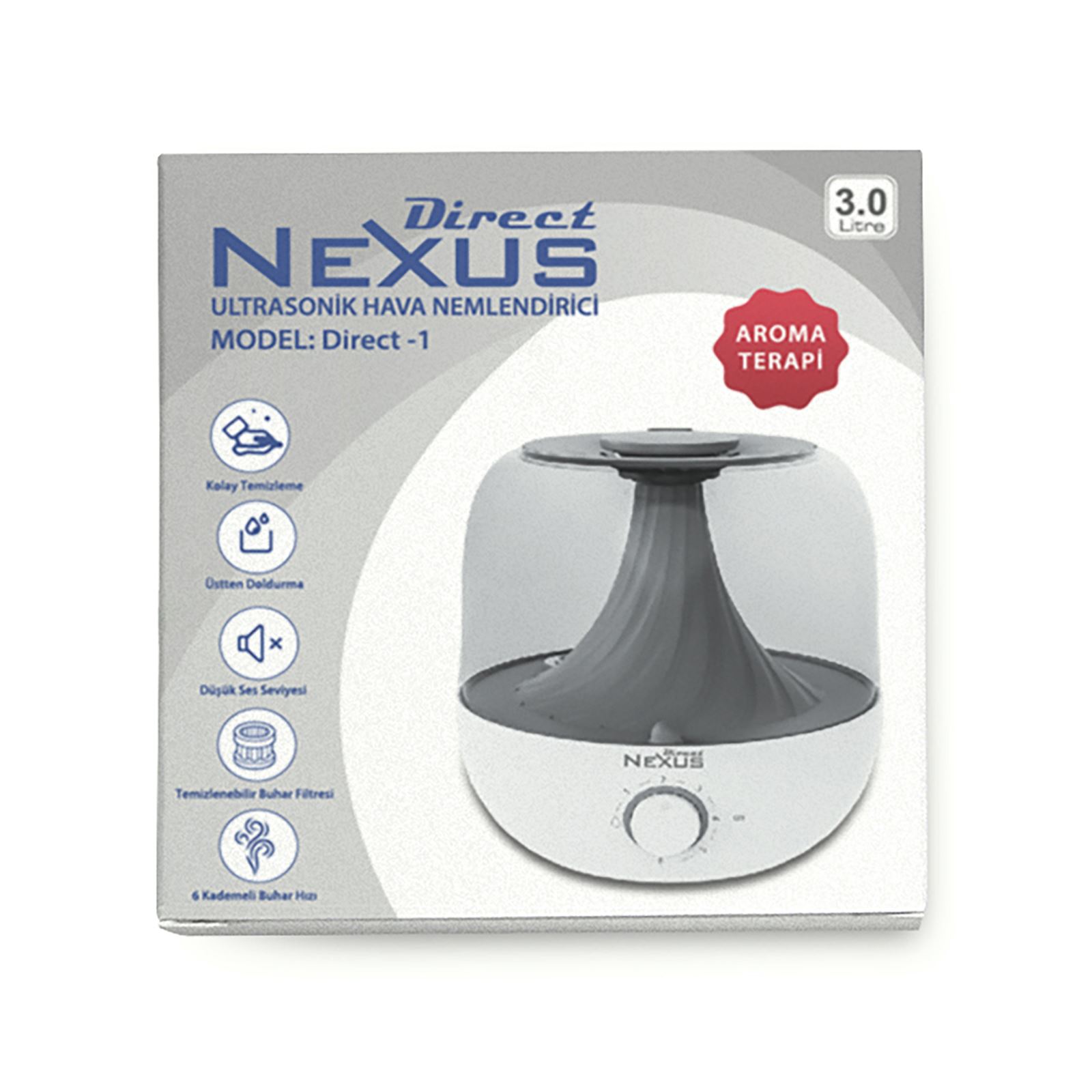 Direct Nexus Oda Nemlendiricisi Buhar Makinesi 3L