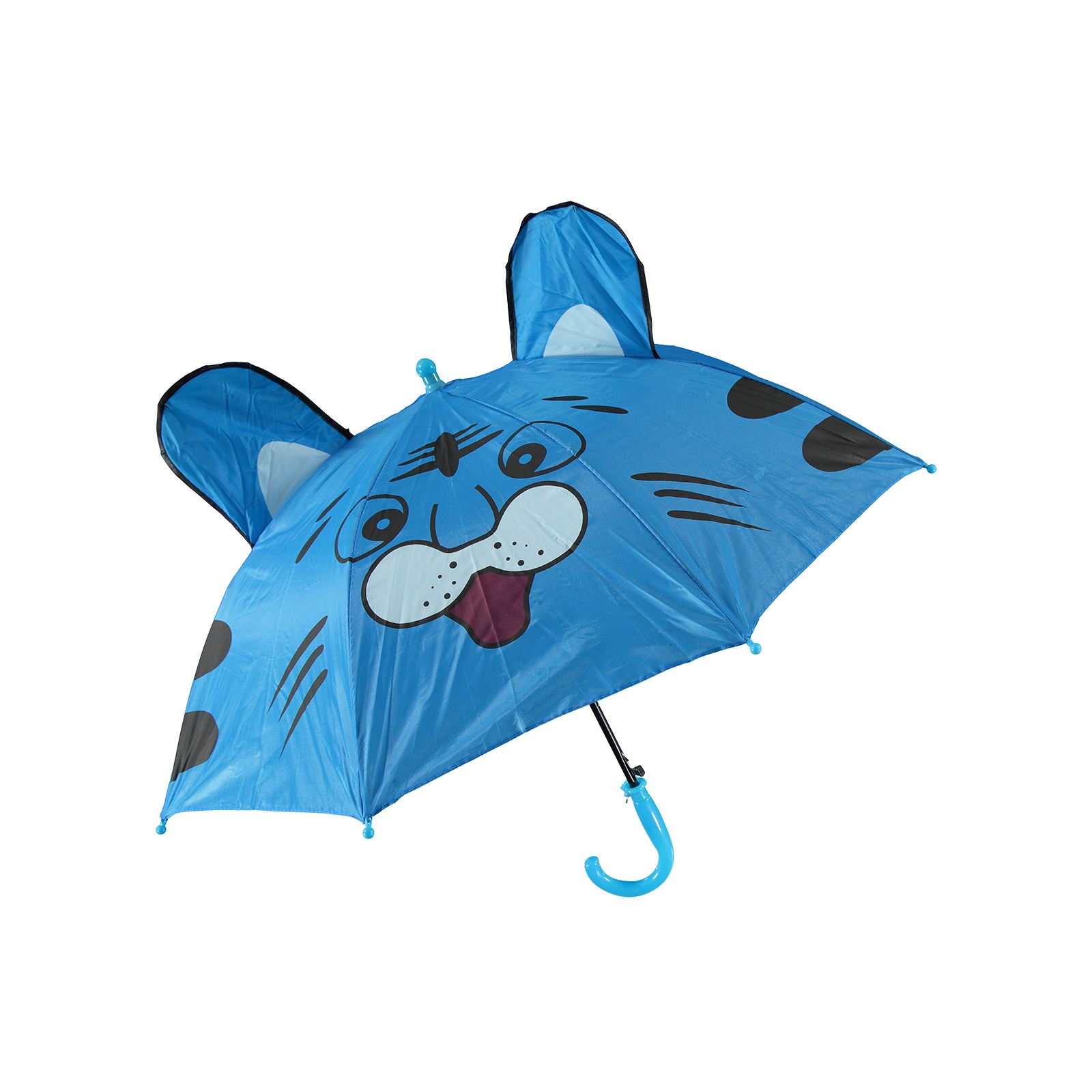 Rain Walker Kedi Şemsiye Mavi