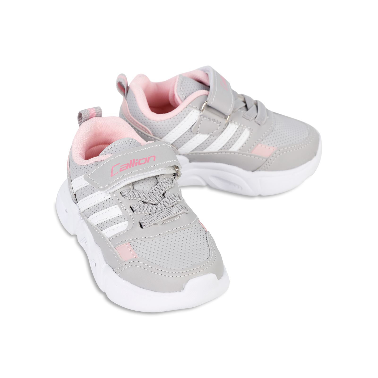 Callion Kız Çocuk Işıklı Spor Ayakkabı 22-25 Numara Beyaz