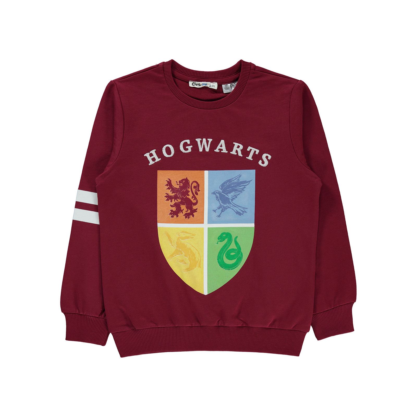 Harry Potter Erkek Çocuk Sweatshirt 10-13 Yaş Bordo