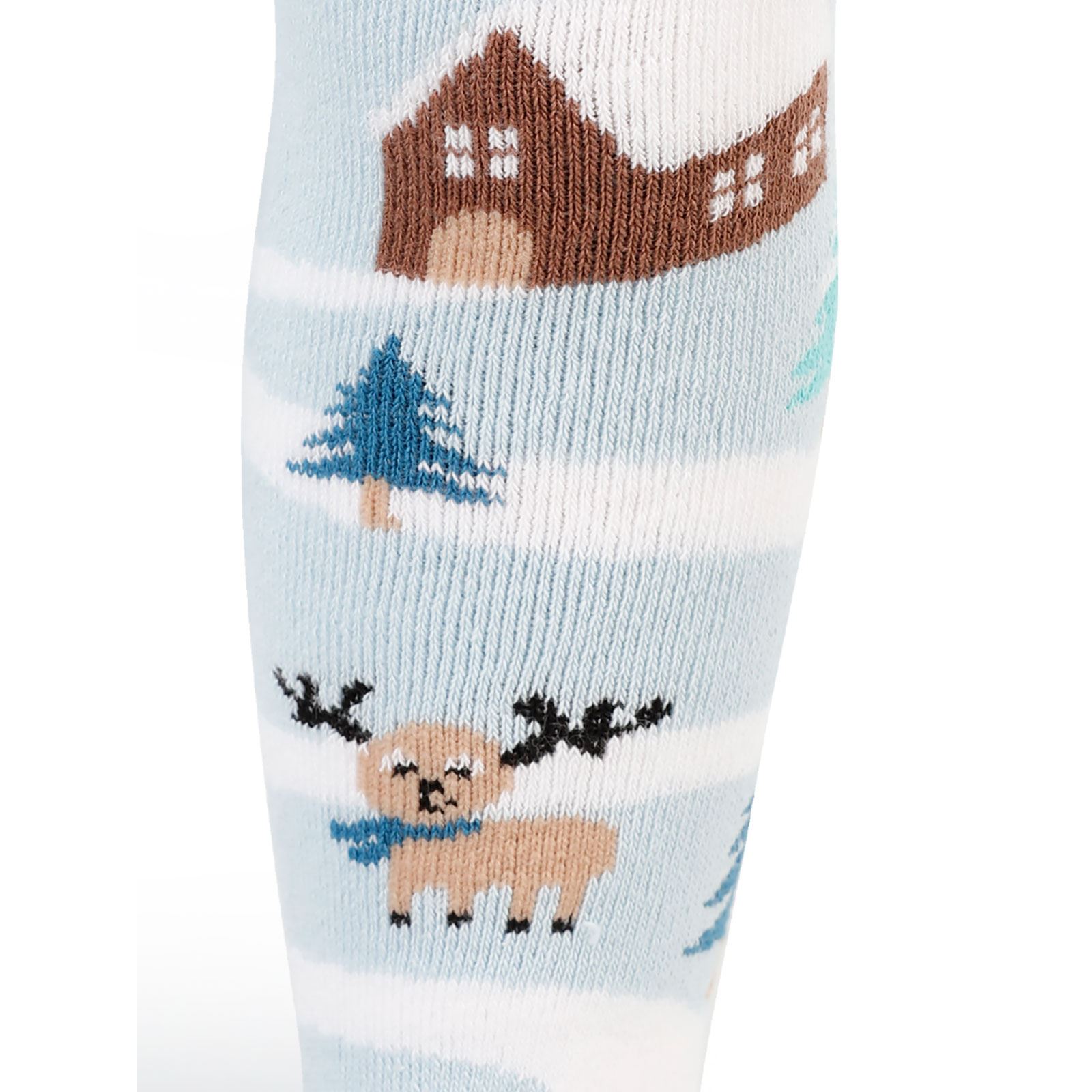 Civil Baby Erkek Bebek Havlu Külotlu Çorap 0-12 Ay Açık Mavi