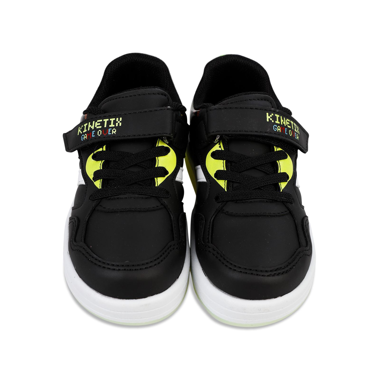 Kinetix Erkek Çocuk Işıklı Spor Ayakkabı 26-30 Numara Siyah