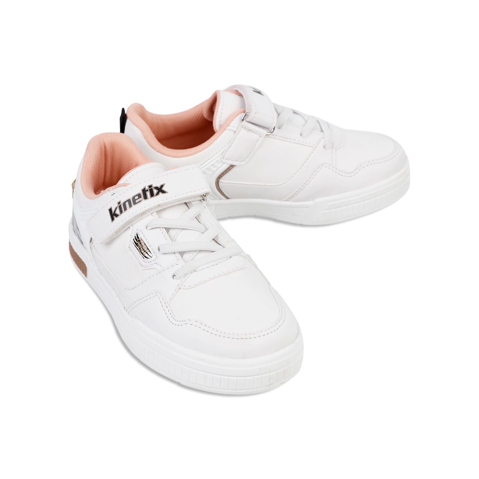 Kinetix Kız Çocuk Spor Ayakkabı 31-35 Numara Beyaz