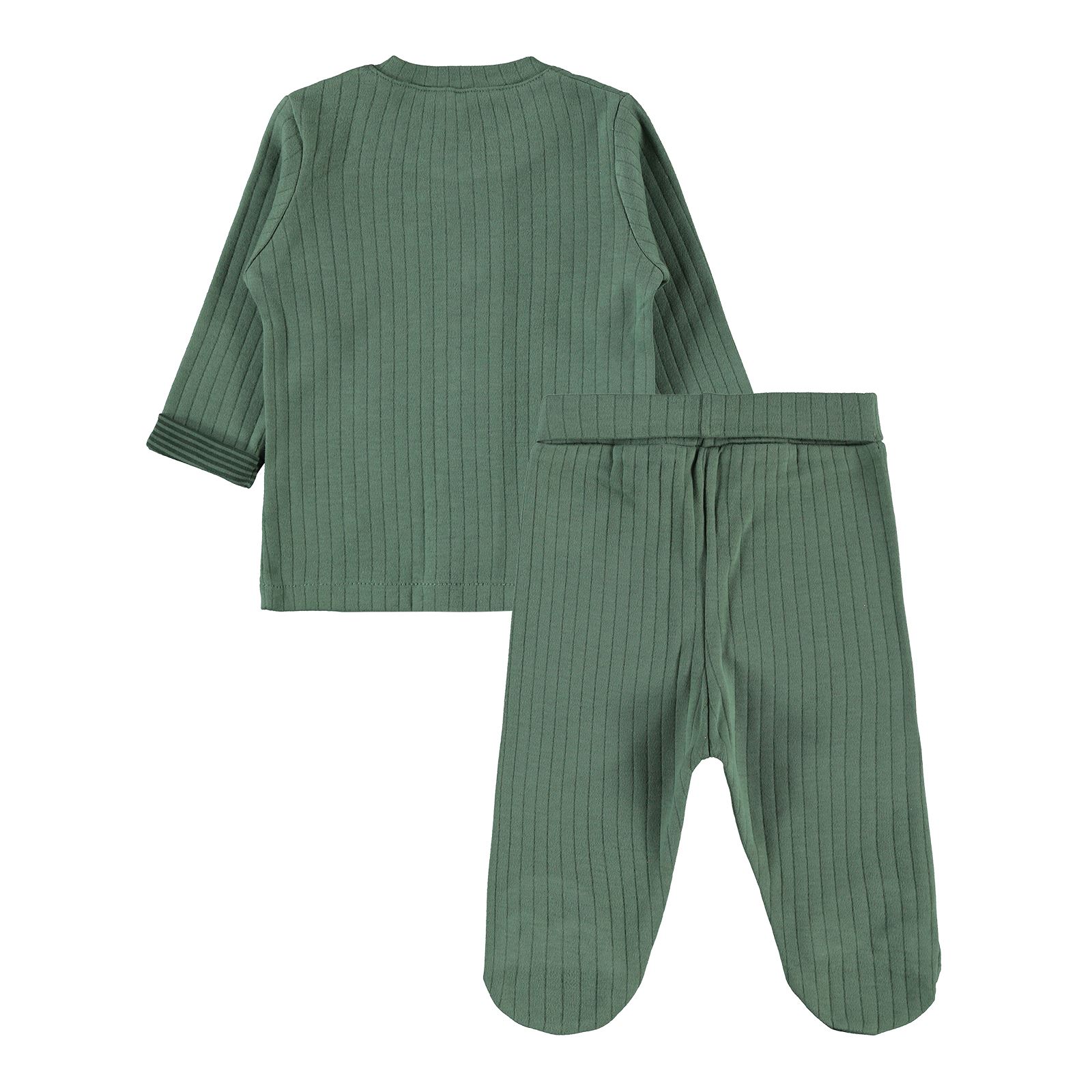 Civil Baby Erkek Bebek Pijama Takımı 1-9 Ay Açık Haki