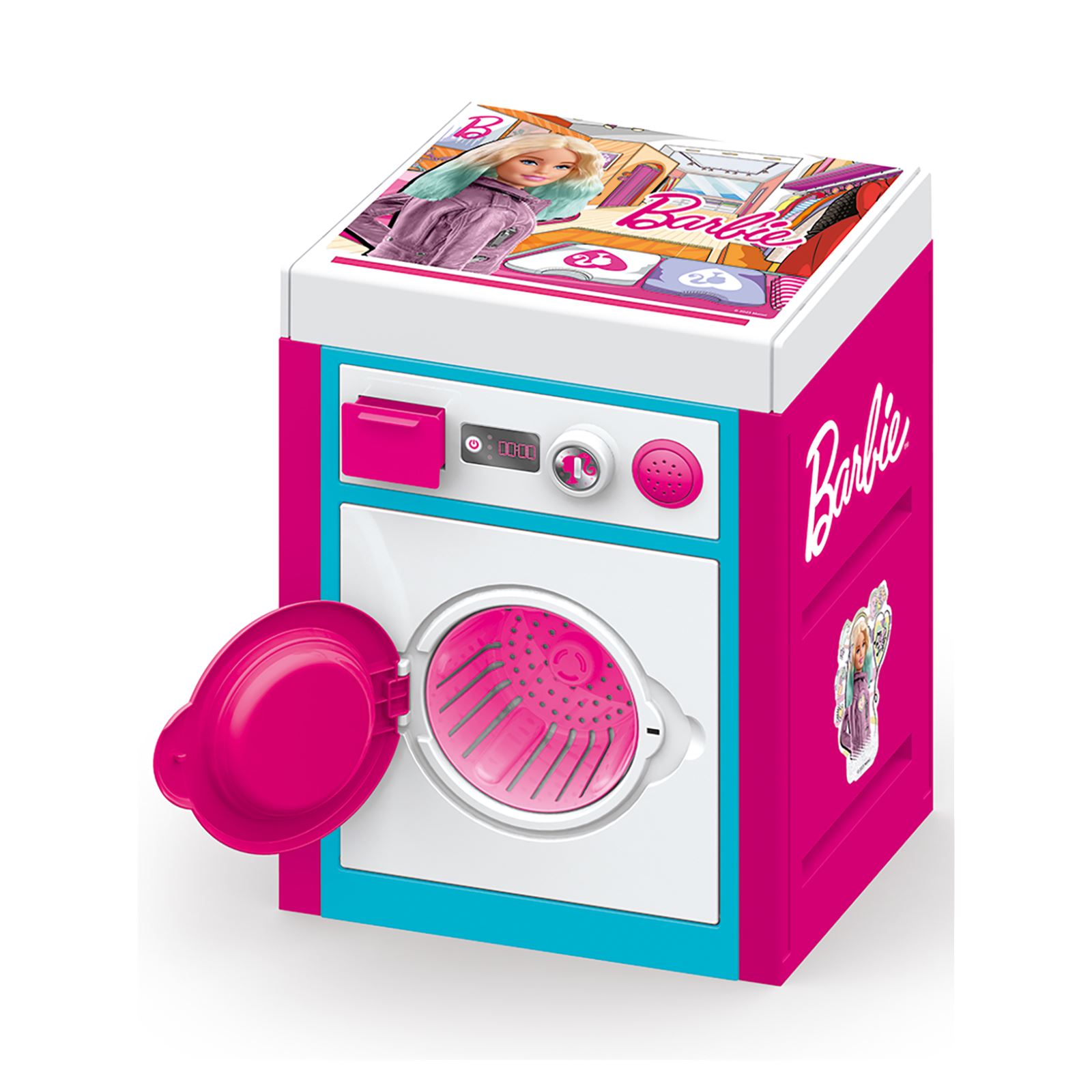 Barbie Çamaşır Makinası Pembe