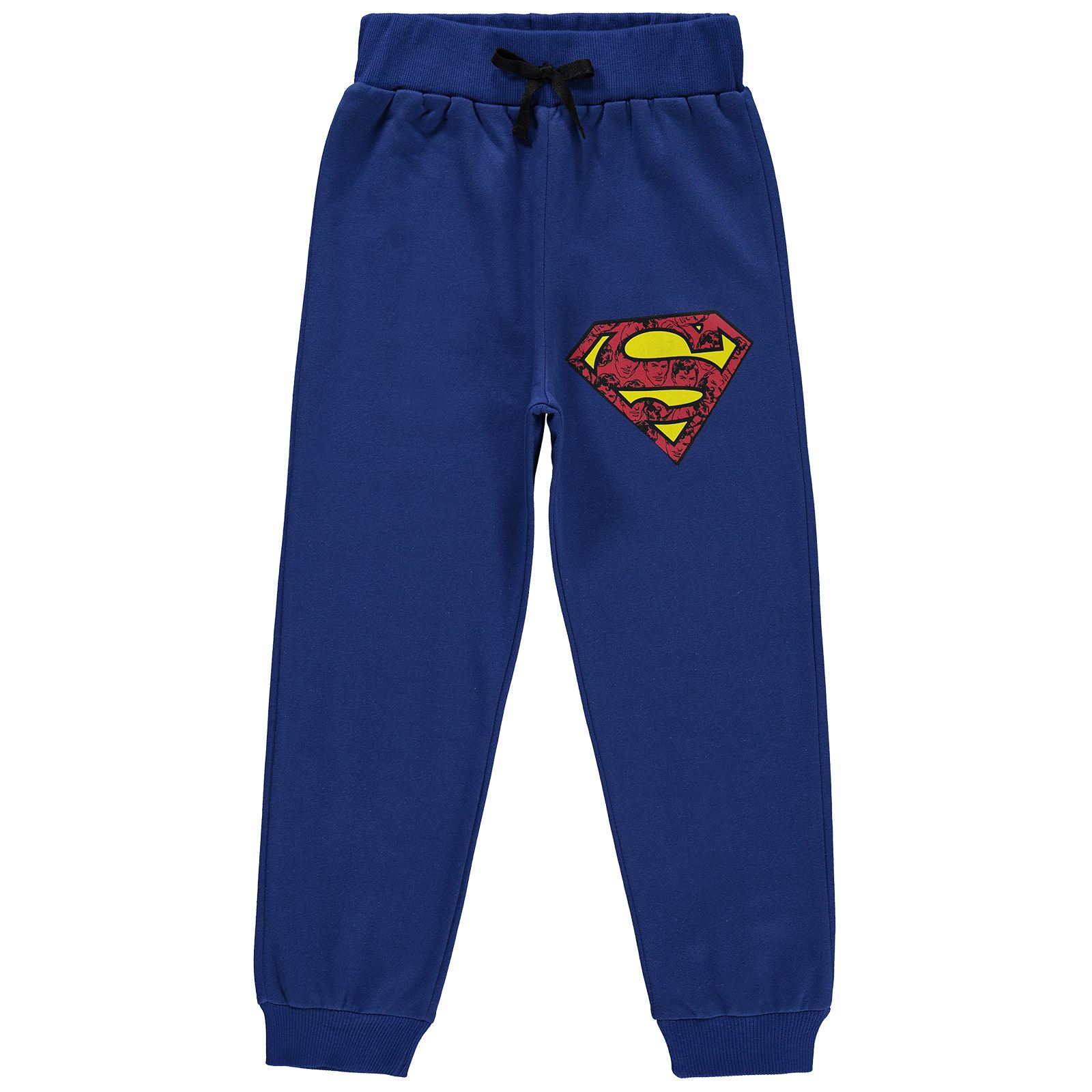 Superman Erkek Çocuk Eşofman Altı 10-13 Yaş Saks Mavisi
