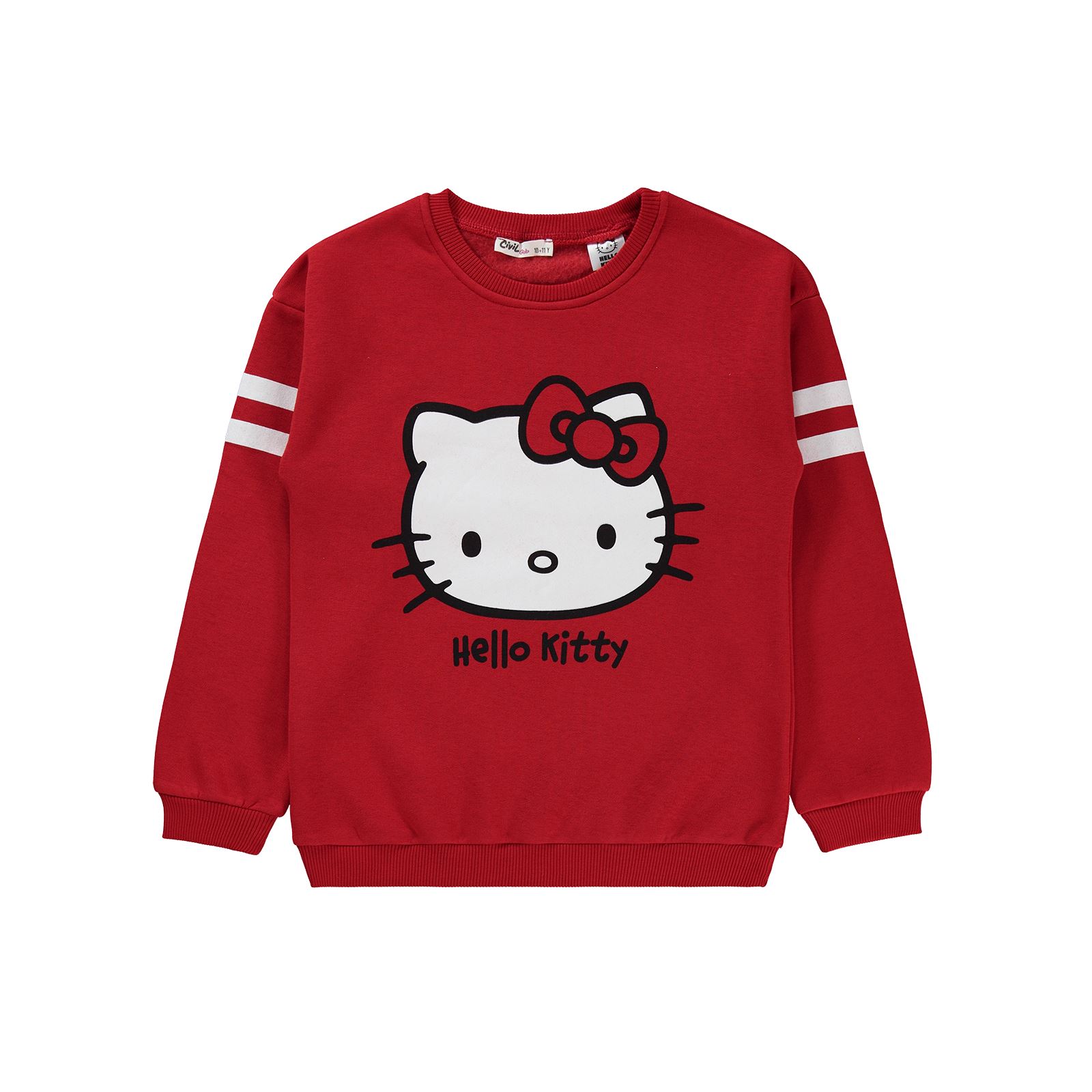 Hello Kitty Kız Çocuk Eşofman Takımı 10-13 Yaş Kırmızı