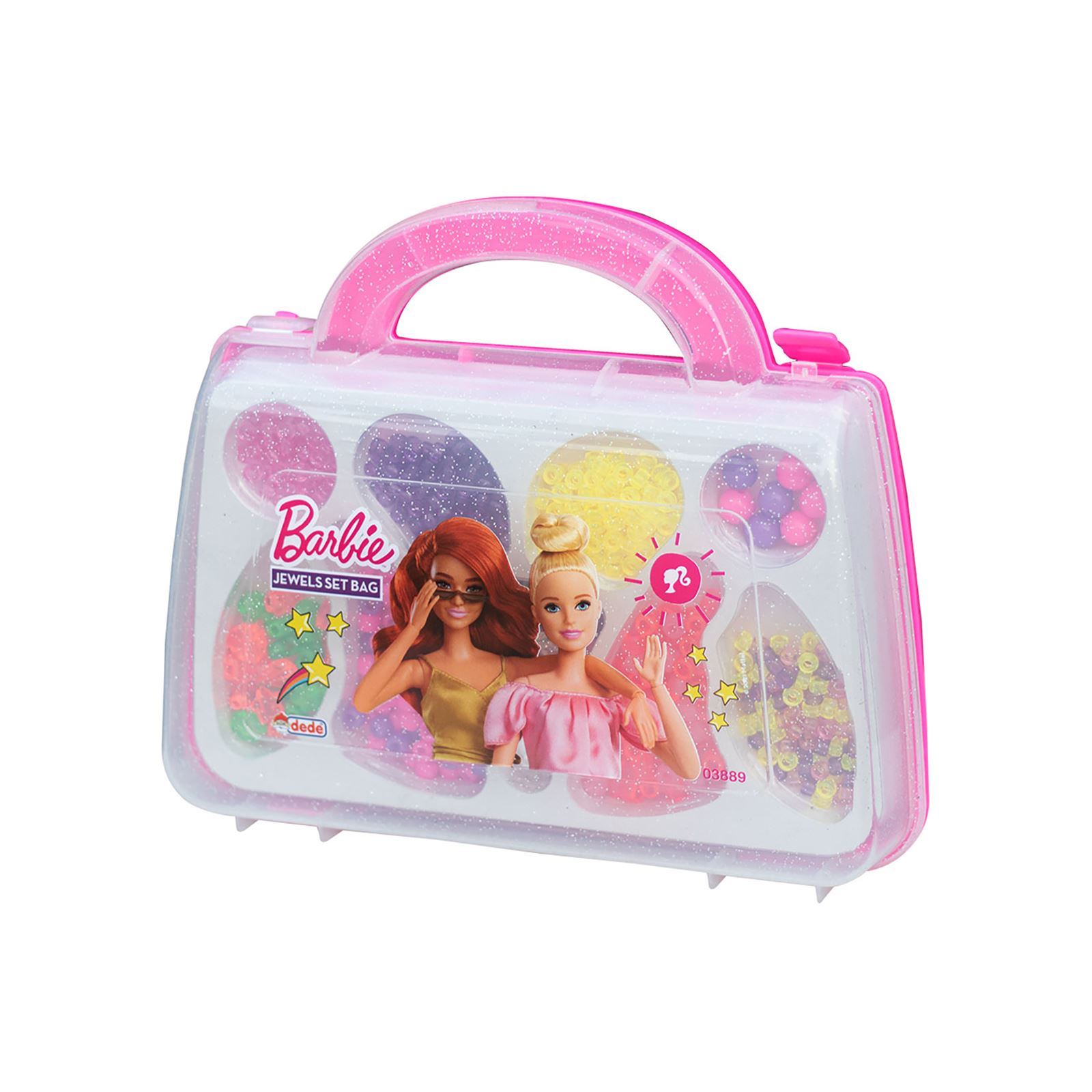 Barbie Çantalı Takı Seti Pembe