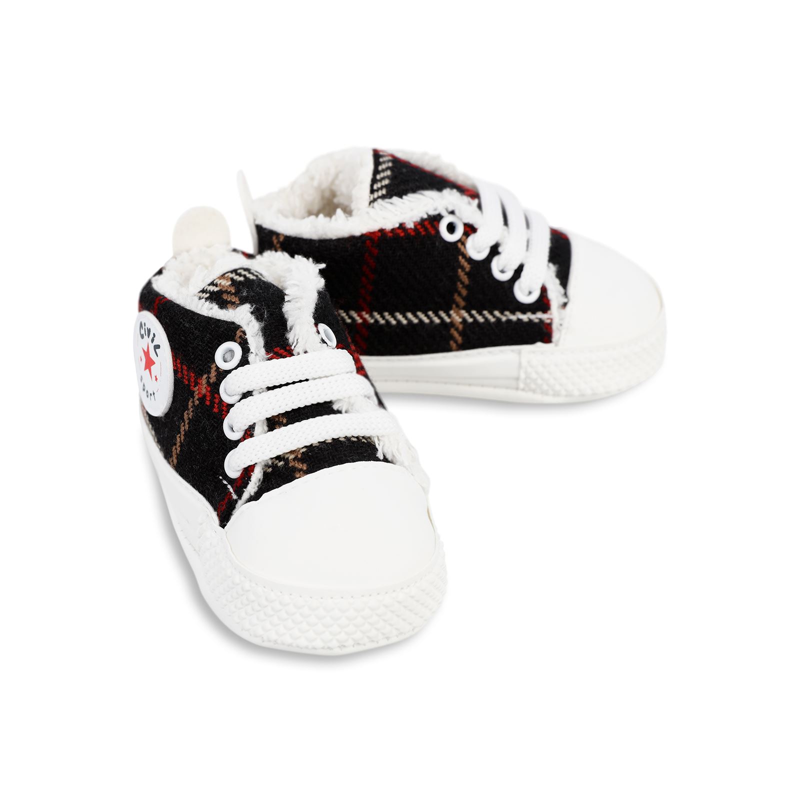 Civil Kız Bebek Patik Ayakkabı 17-19 Numara  Siyah