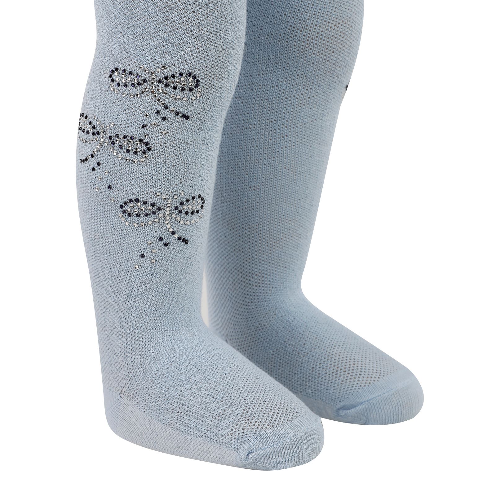 Katamino Kız Bebek Külotlu Çorap 0-12 Ay Mavi