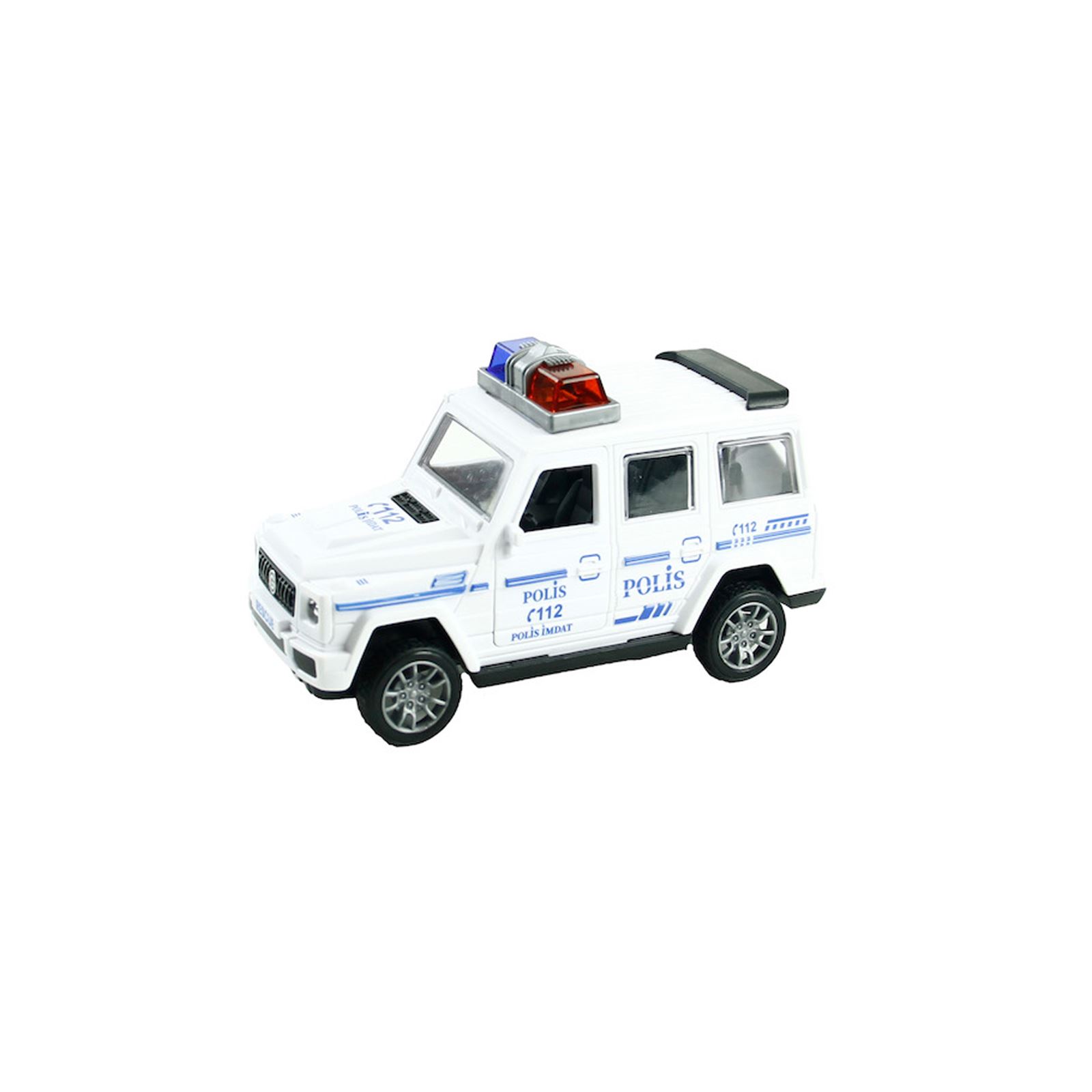 Vardem Sürtmeli Polis Jeep Beyaz
