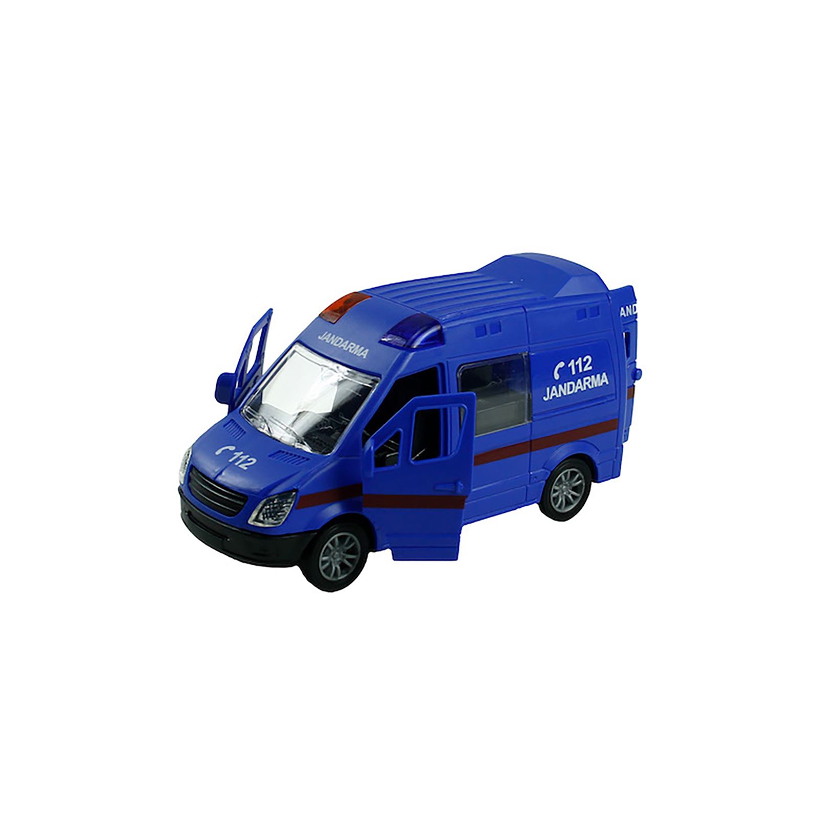 Vardem Sürtmeli Jandarma Arabası Mavi