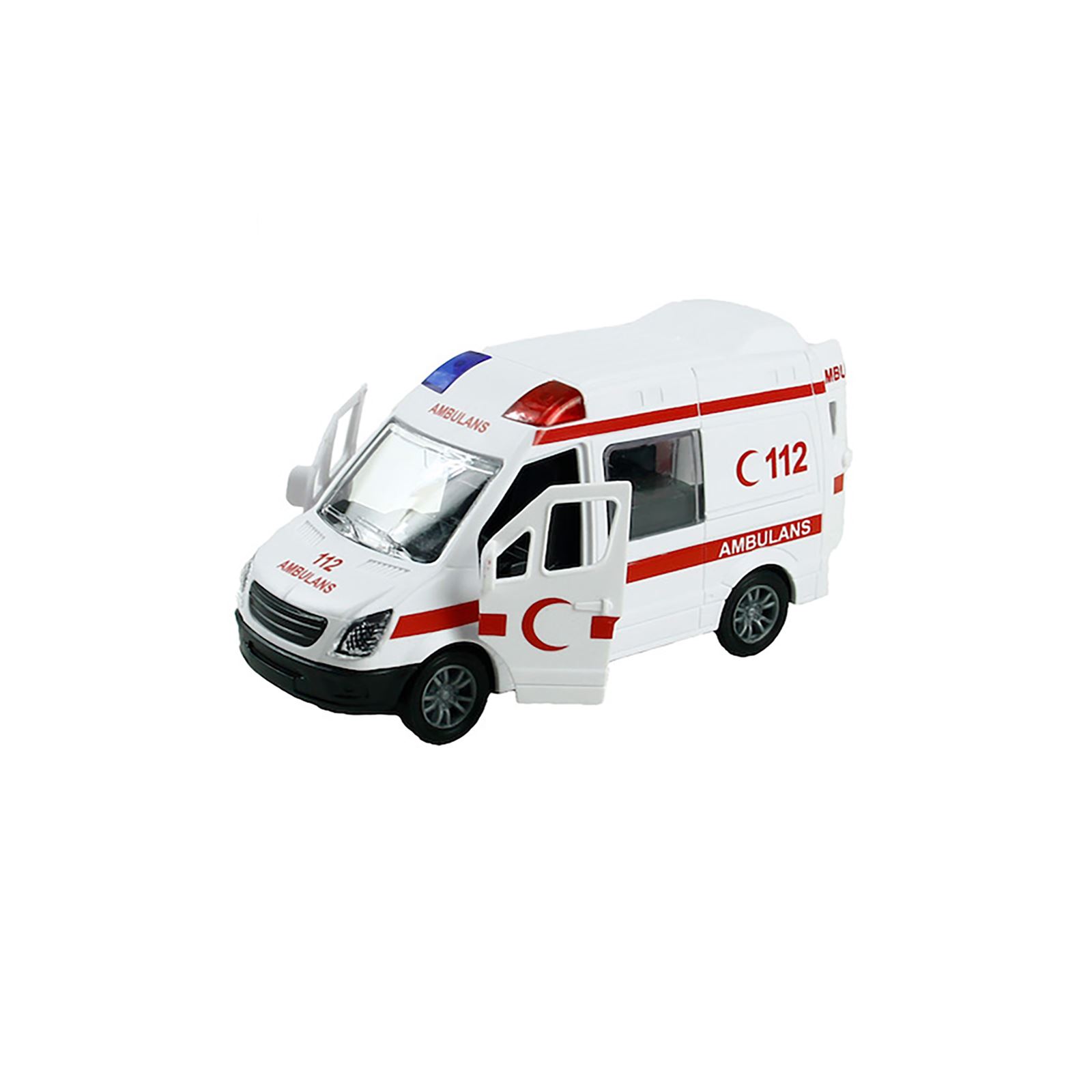 Vardem Sürtmeli Ambulans Arabası Beyaz