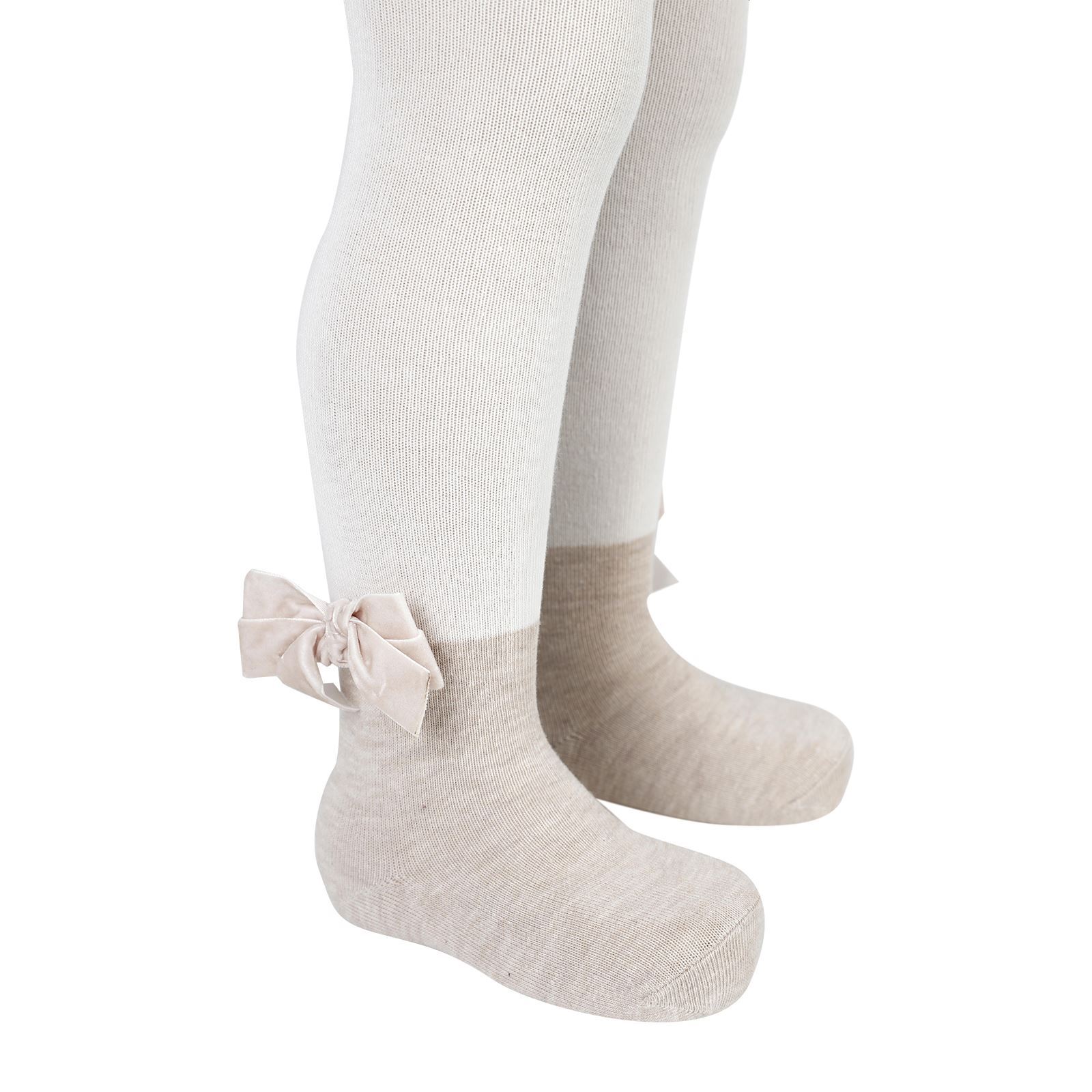 Katamino Kız Çocuk Külotlu Çorap 1-9 Yaş Ekru