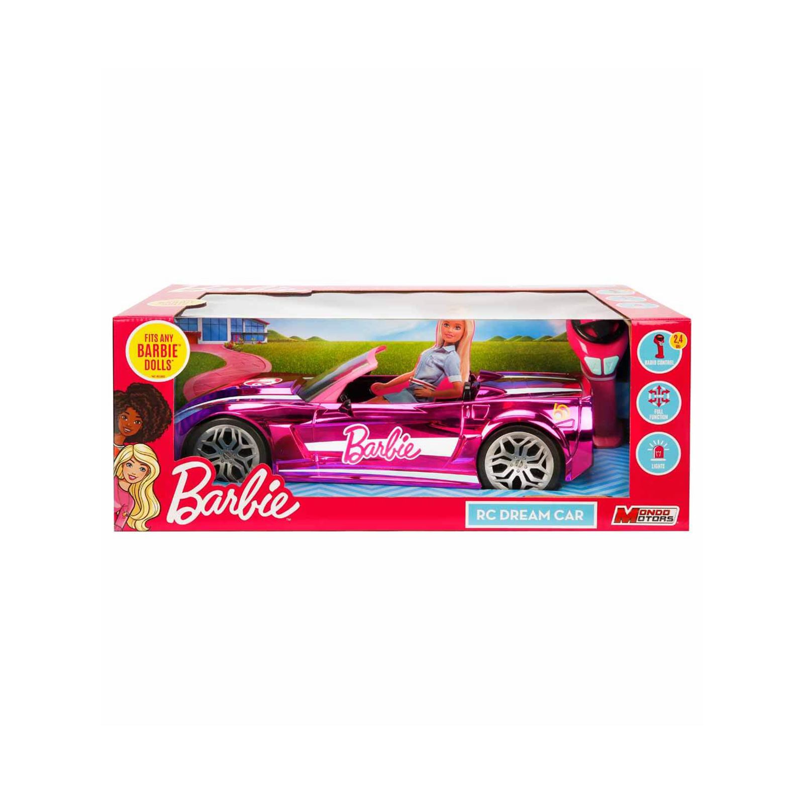 Barbie'nin Uzaktan Kumandalı Rüya Arabası 42 Cm Pembe