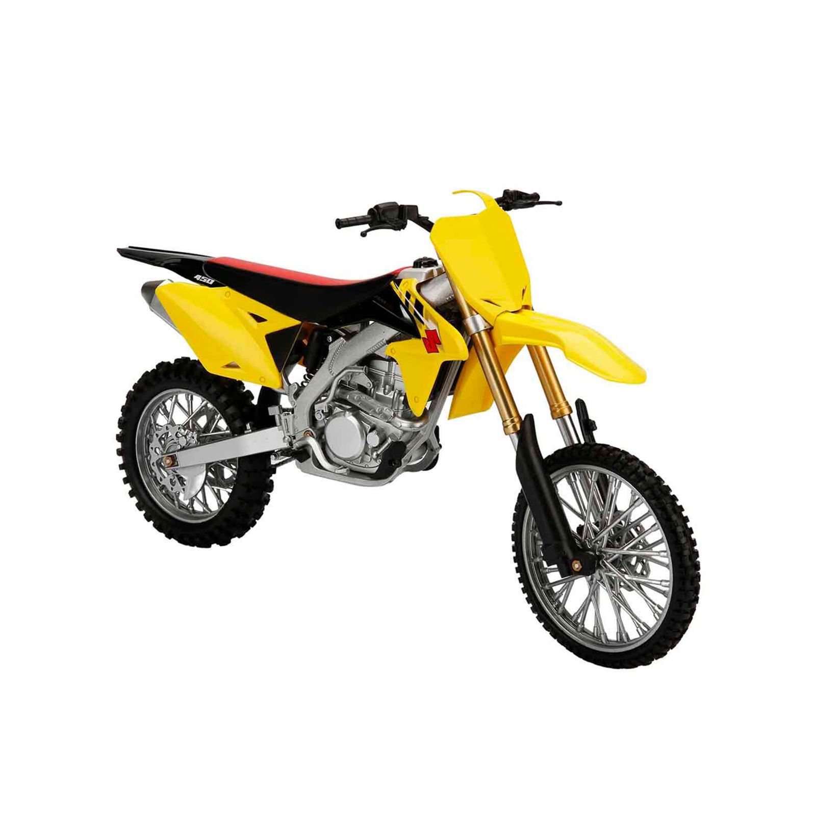 Newray 1:6 Suzuki RM-Z450 Model Motosiklet Sarı