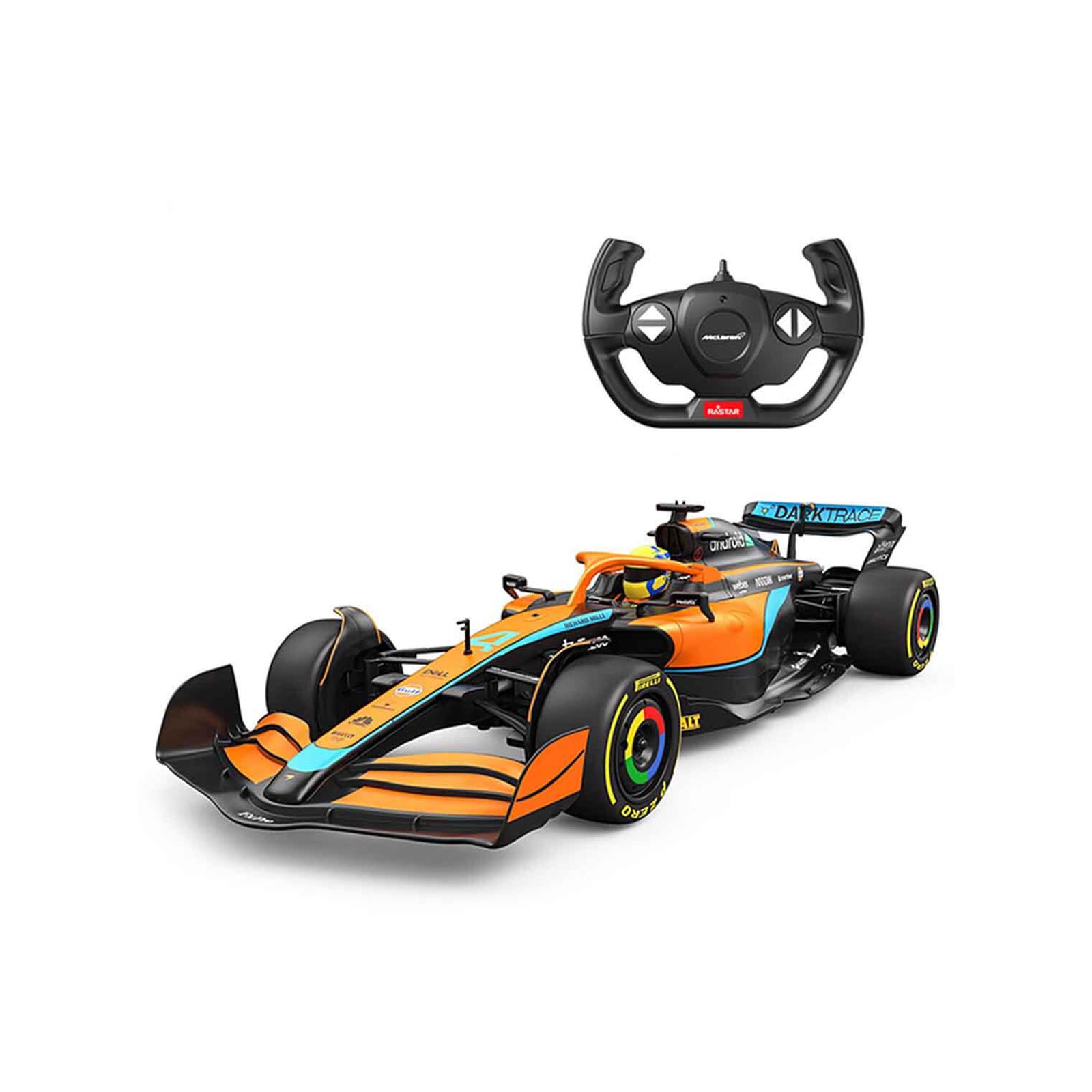 Rastar 1:12 McLaren F1 MCL36 Uzaktan Kumandalı Araba Turuncu