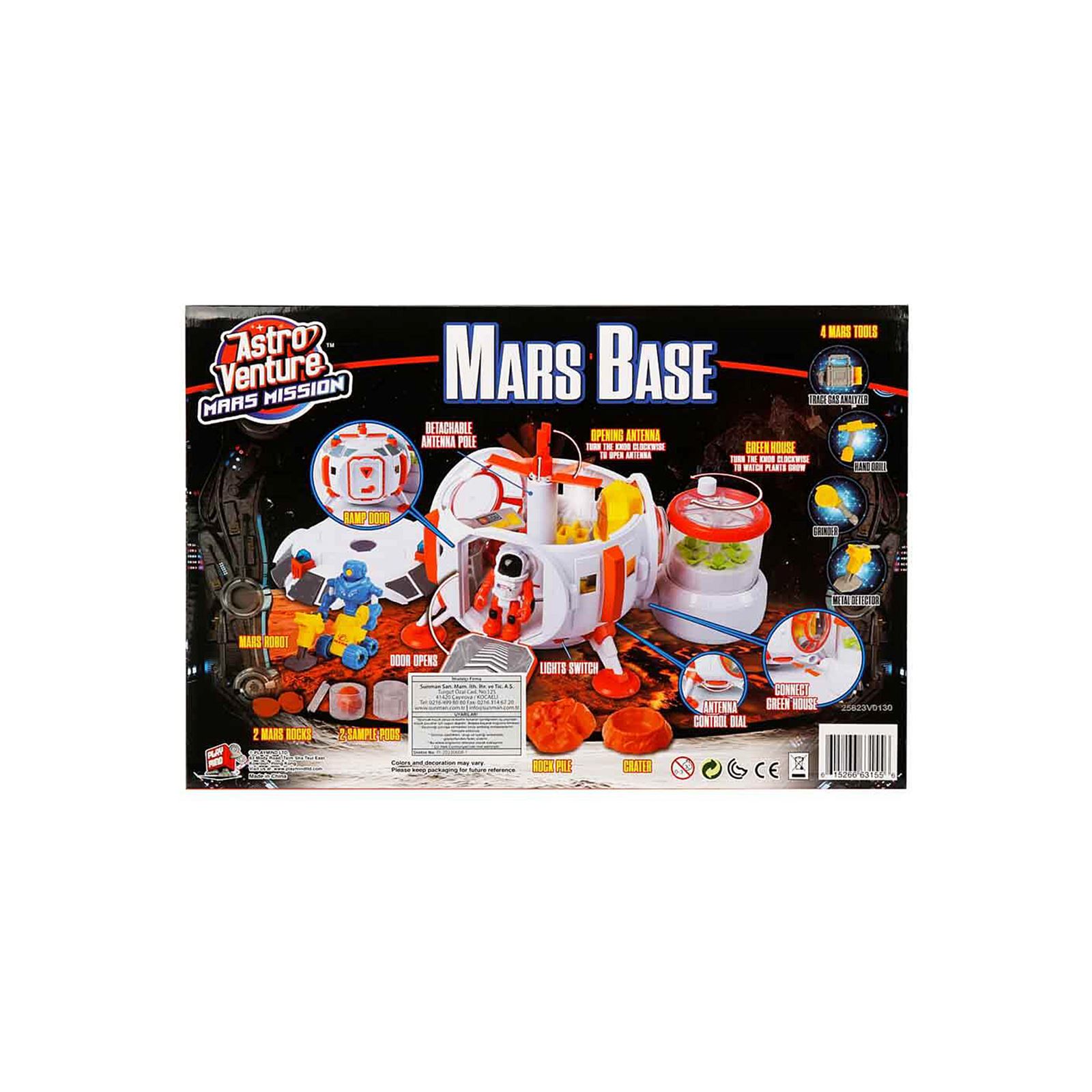 Playmind Astro Venture Mars Mission: Mars Base Beyaz