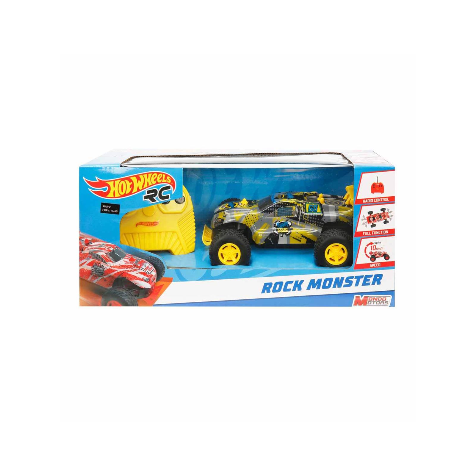 Hot Wheels Rock Monster Uzaktan Kumandalı Araba Sarı