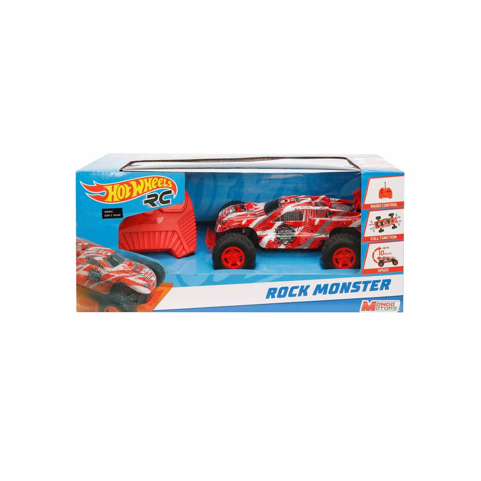 Hot Wheels Rock Monster Uzaktan Kumandalı Araba Kırmızı