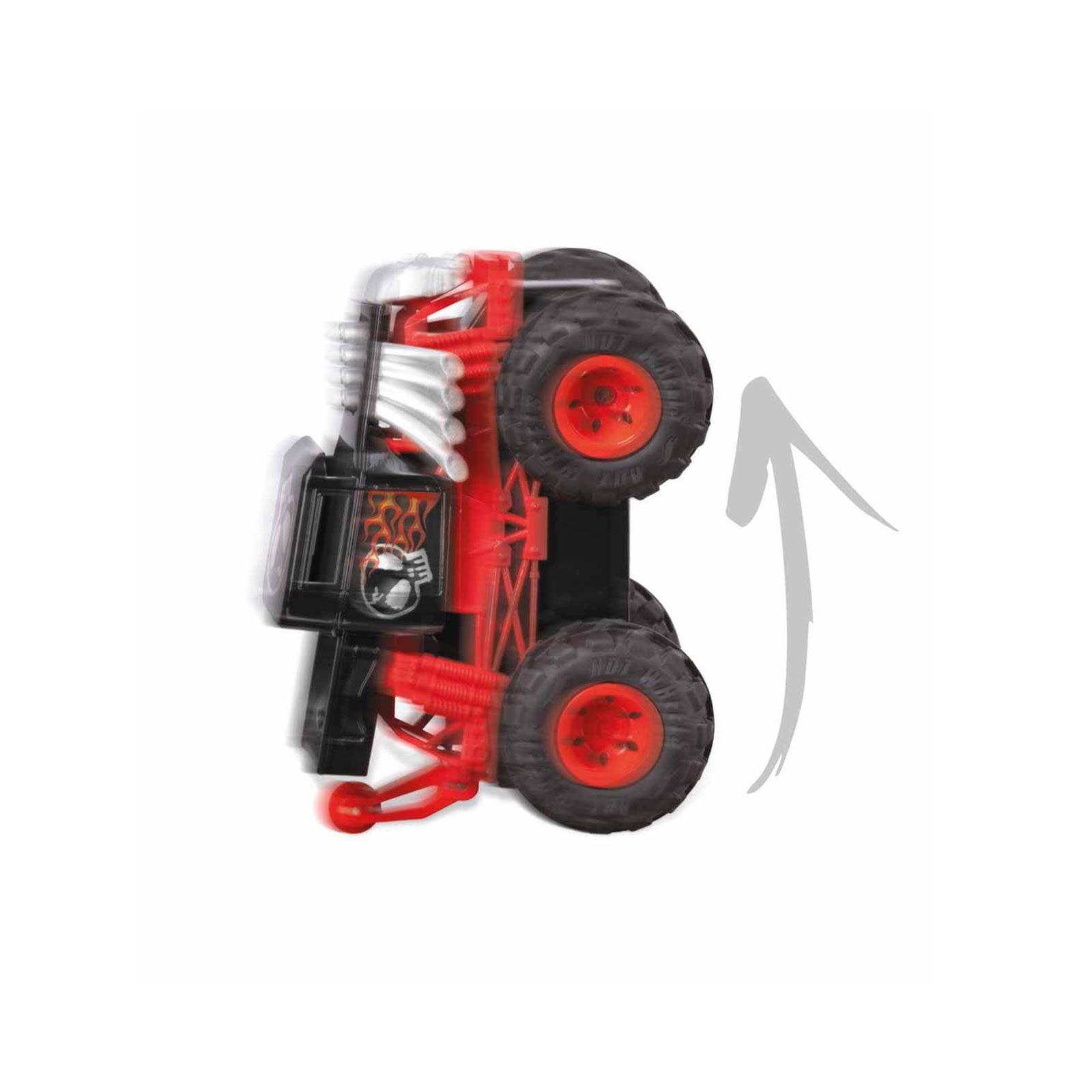Hot Wheels Mini Monster Trucks Uzaktan Kumandalı Arabalar Kırmızı