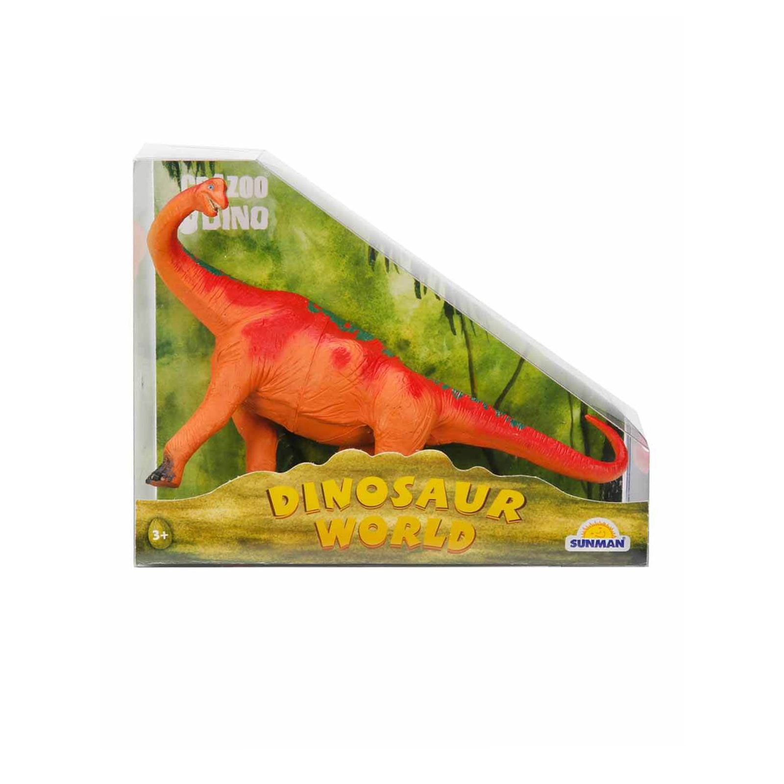 Sunman Dinozor Figürleri Turuncu-Kırmızı