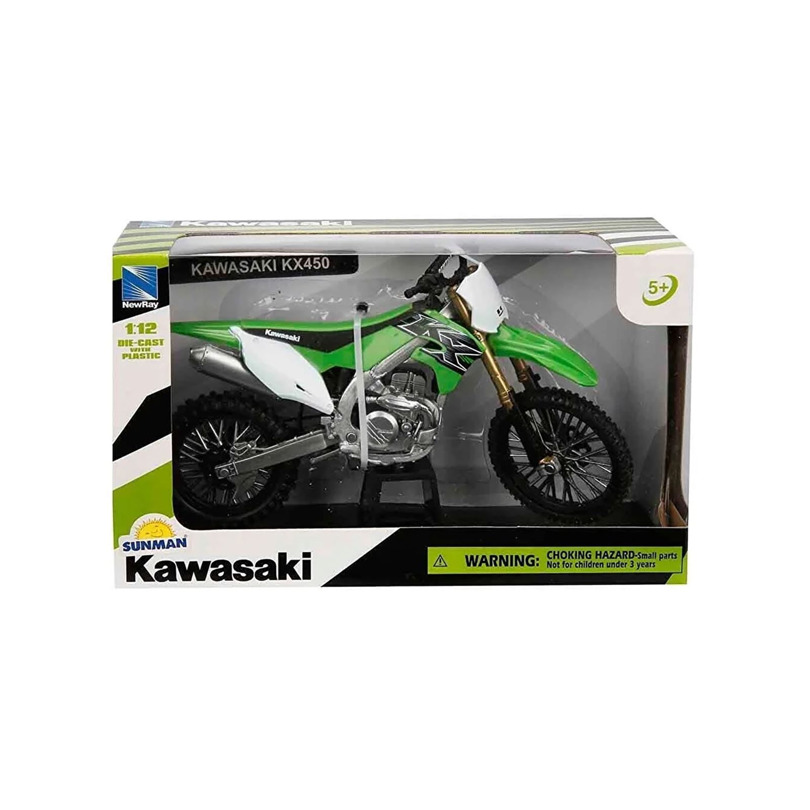 Newray Kawasaki KX 450F Motor Yeşil