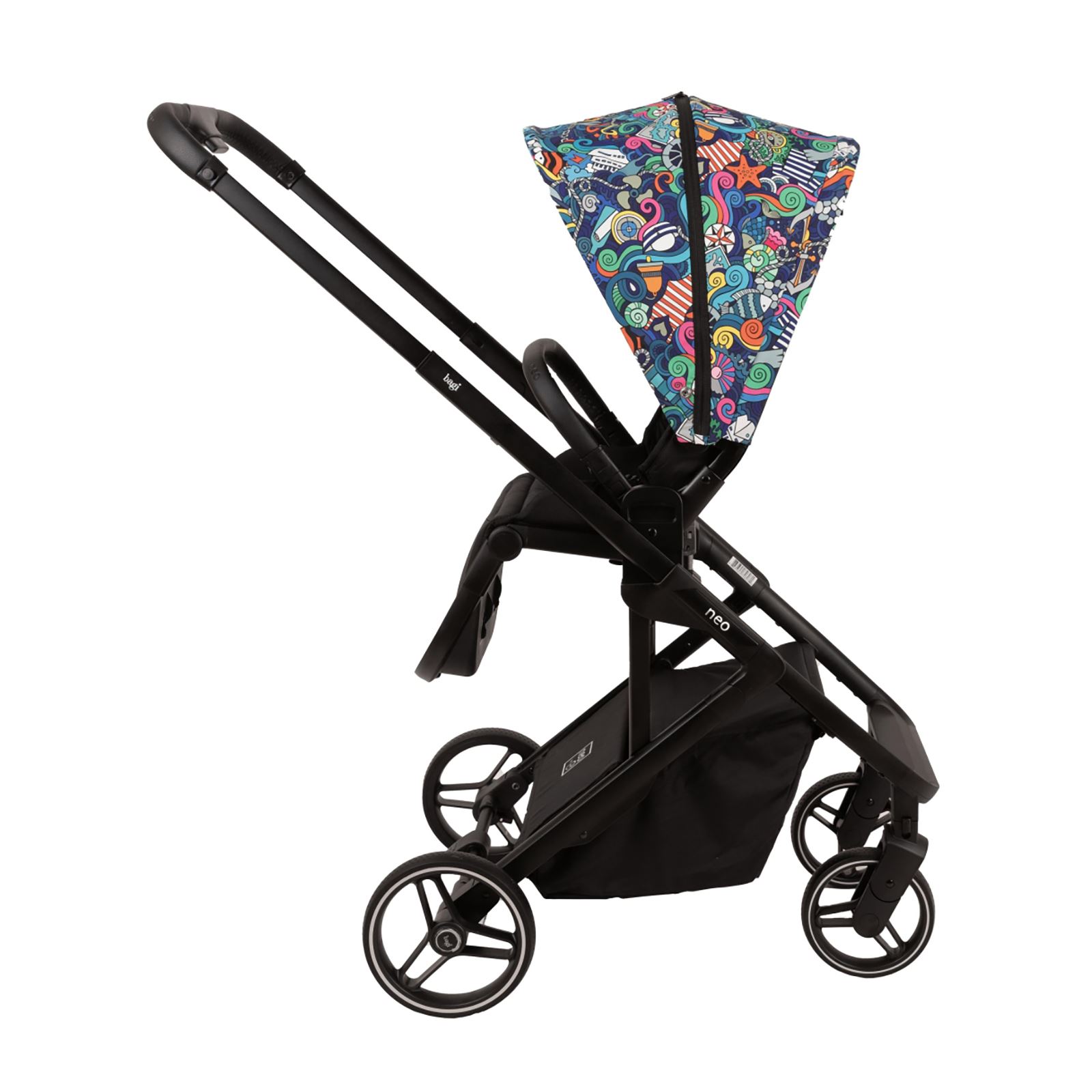 Bagi Neo Çift Yönlü Bebek Arabası Multicolor