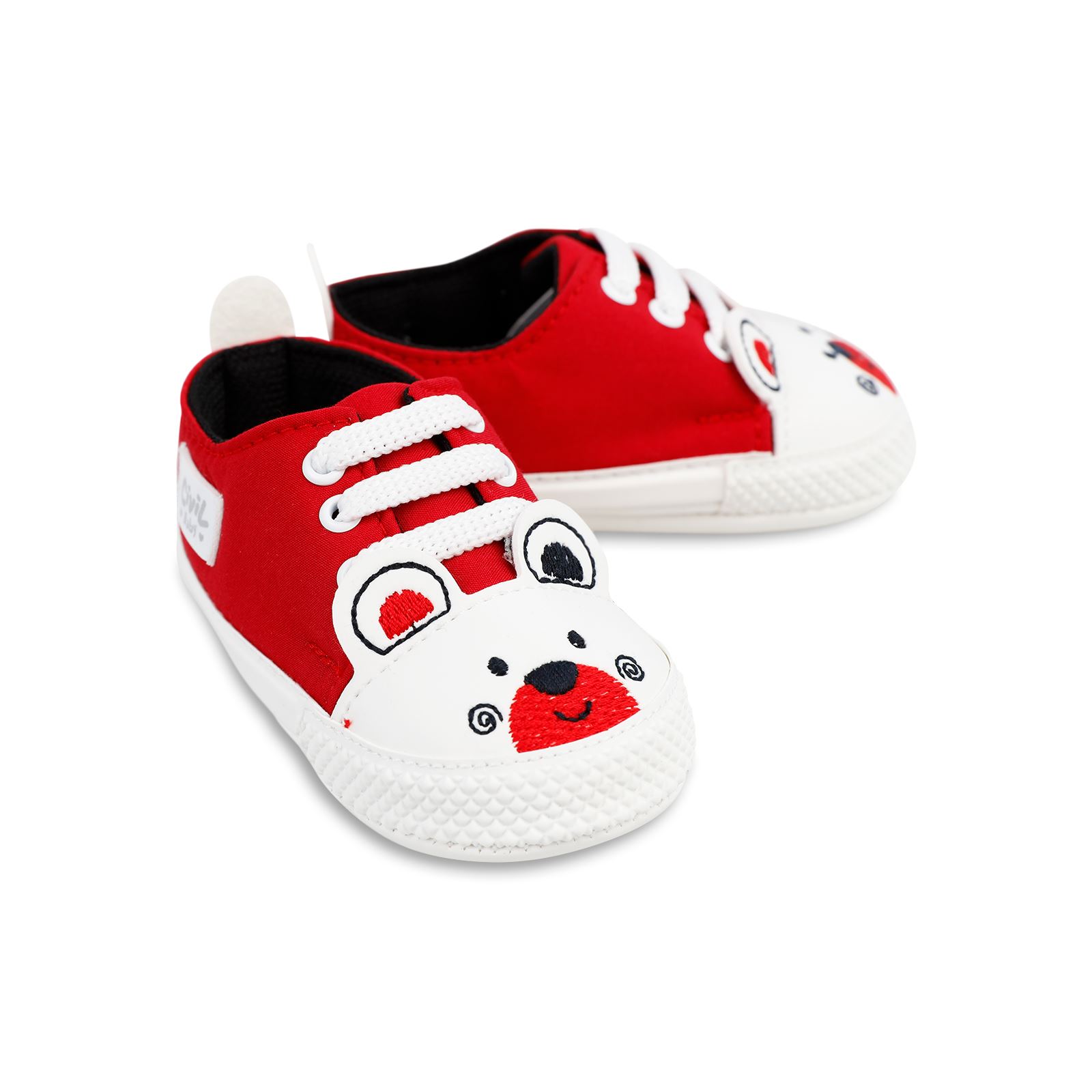 Civil Baby Erkek Bebek Patik Ayakkabı 179 Numara Kırmızı