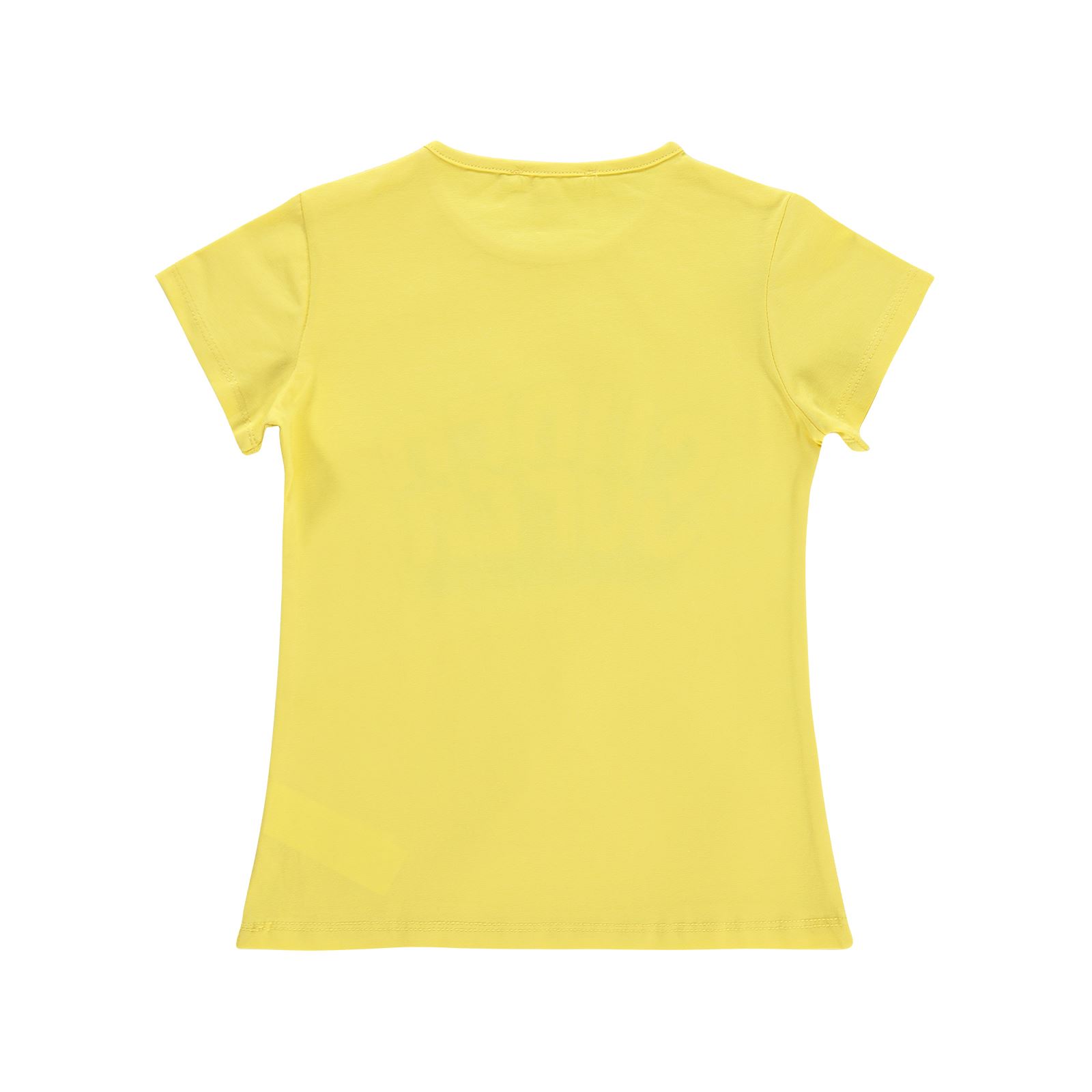 Civil Girls Kız Çocuk Tişört 6-9 Yaş Sarı
